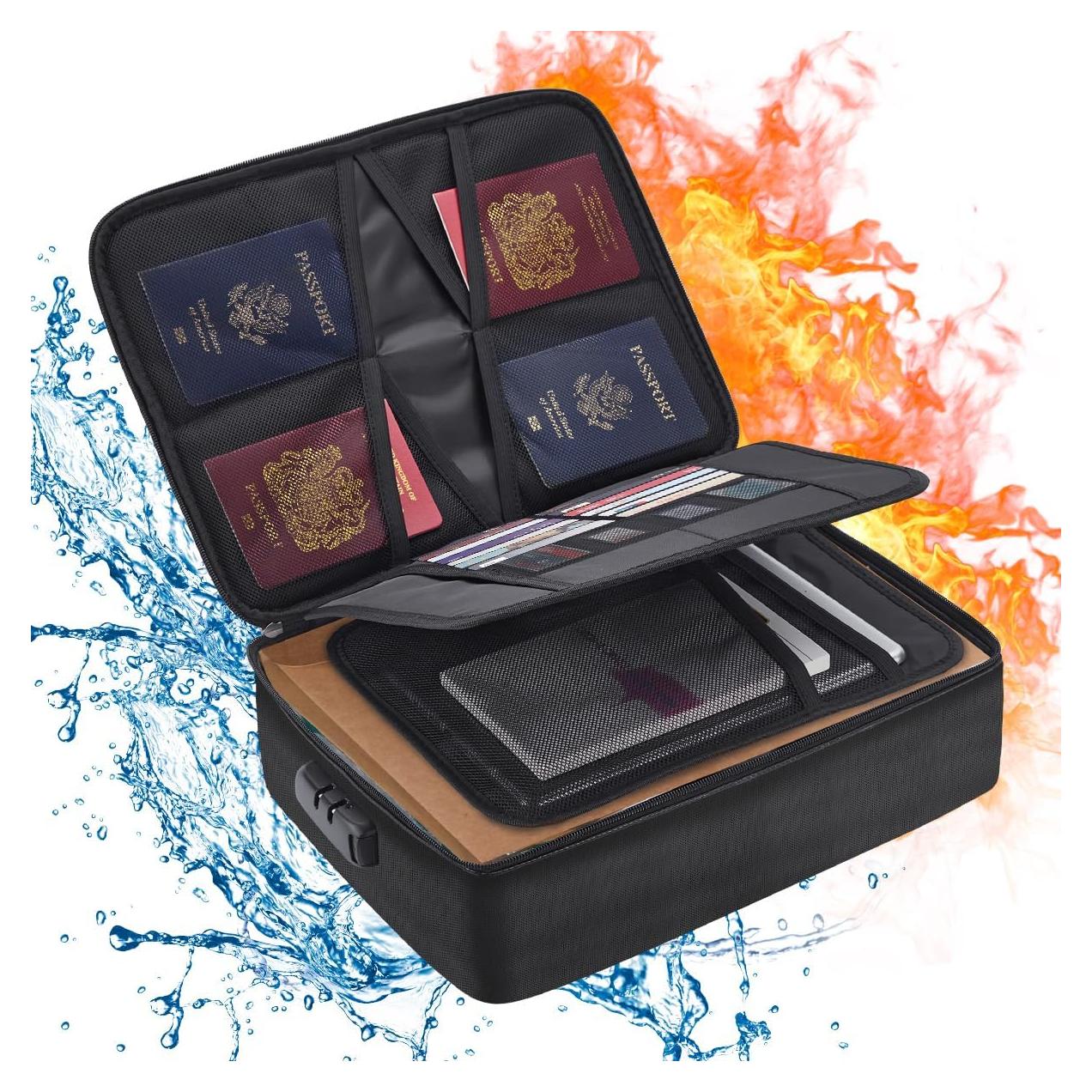 Bolsa de Documentos a Prueba de Fuego Ruboka 35.88x27cm