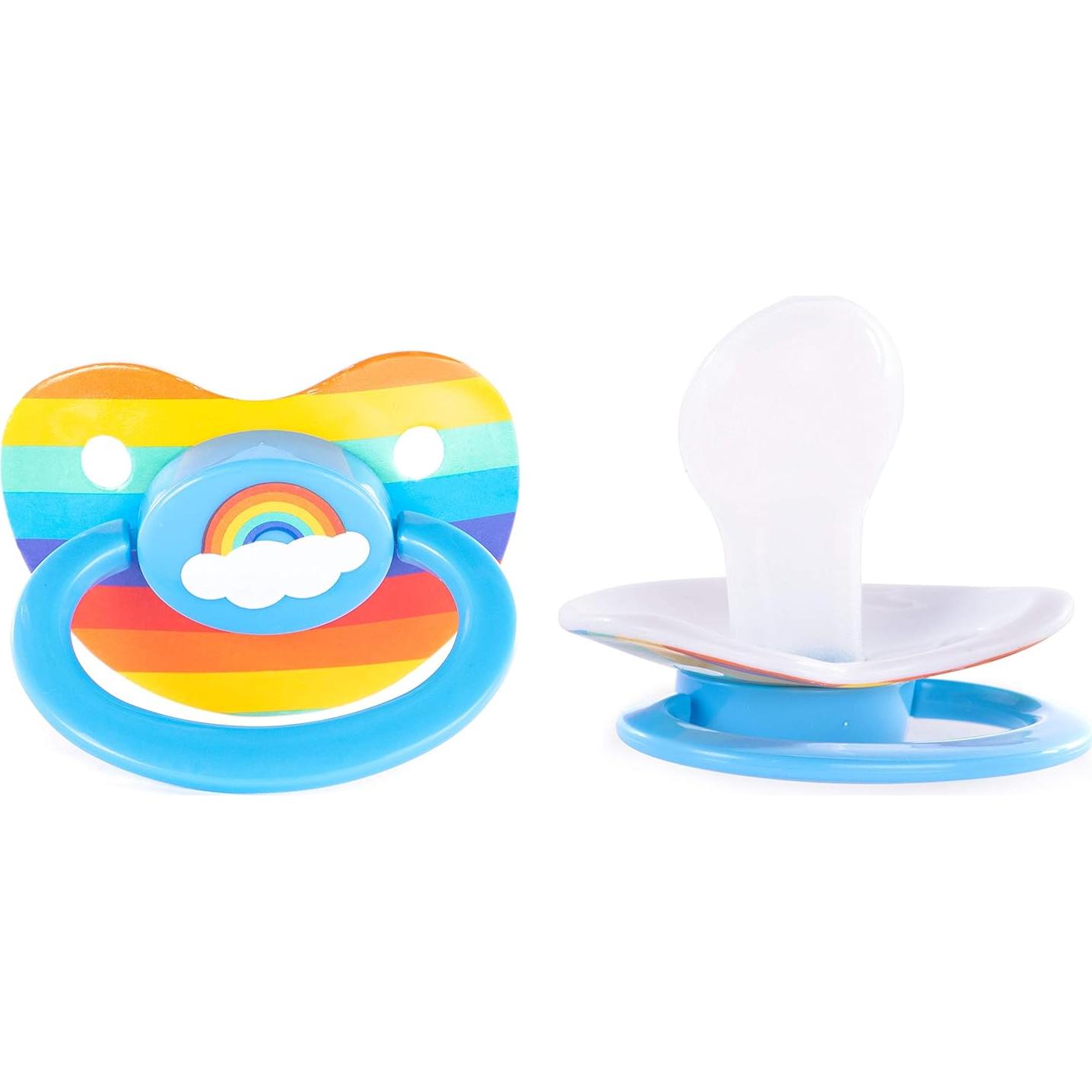 Chupete Littletude Arcoíris Silicona Grande Antirronquidos