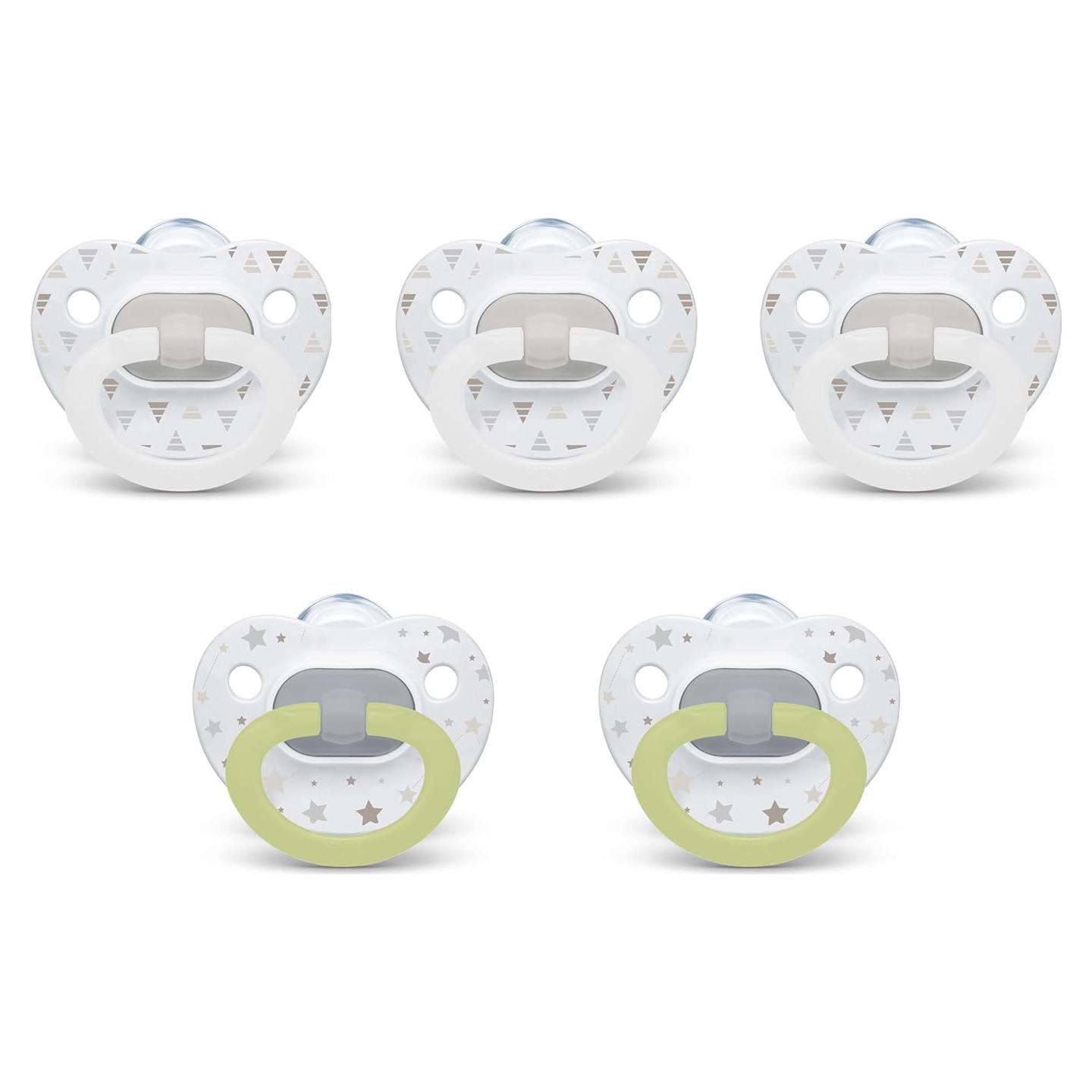 Chupetes Ortodónticos NUK Comfy 0-6 Meses - Paquete de 2