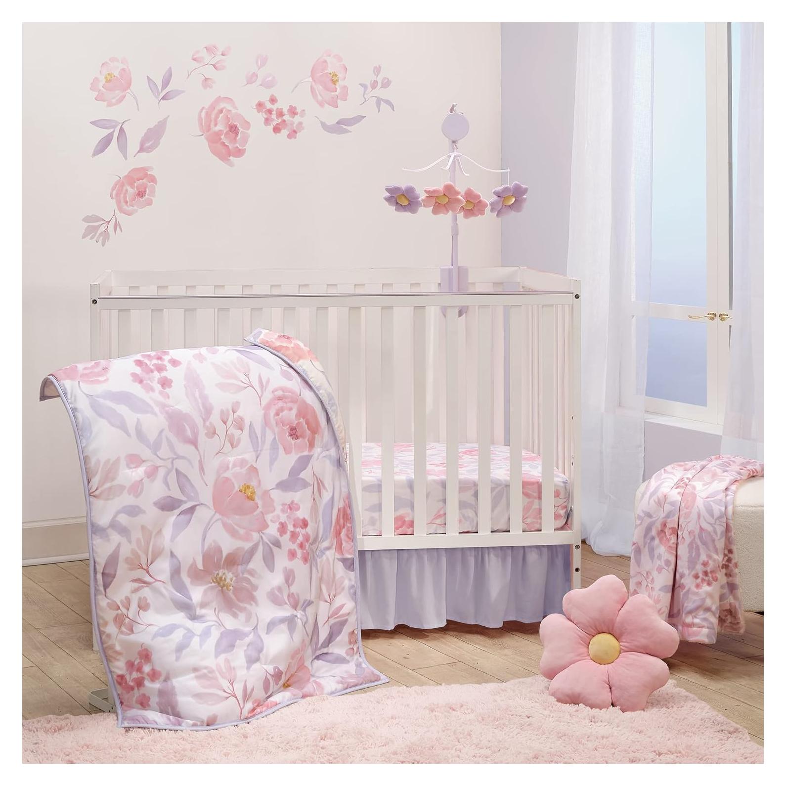 Conjunto de Ropa de Cuna 3 Piezas Bedtime Originals Floral