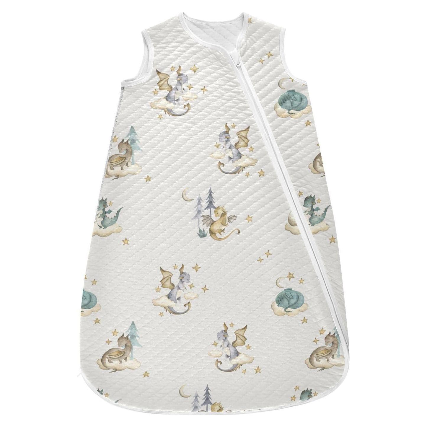 Saco de Dormir Acolchado vvfelixl para Bebé 6-12 Meses