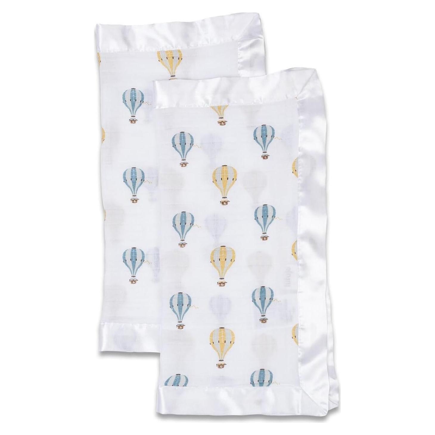 Manta de Seguridad Lulujo 100% Algodón 40.64x40.64cm Globos