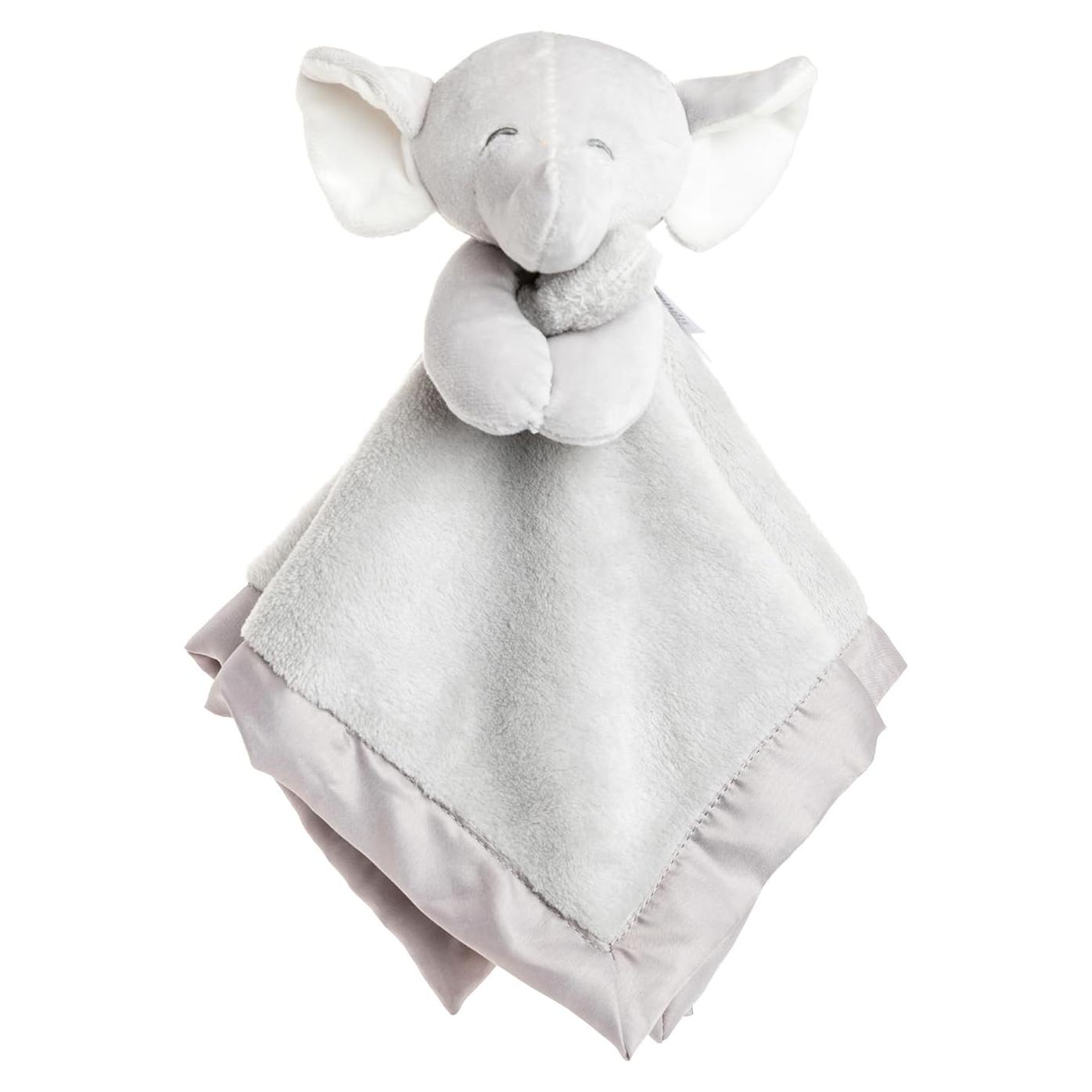 Manta de Seguridad para Bebés Kids Preferred Elefante Gris 35.5 cm