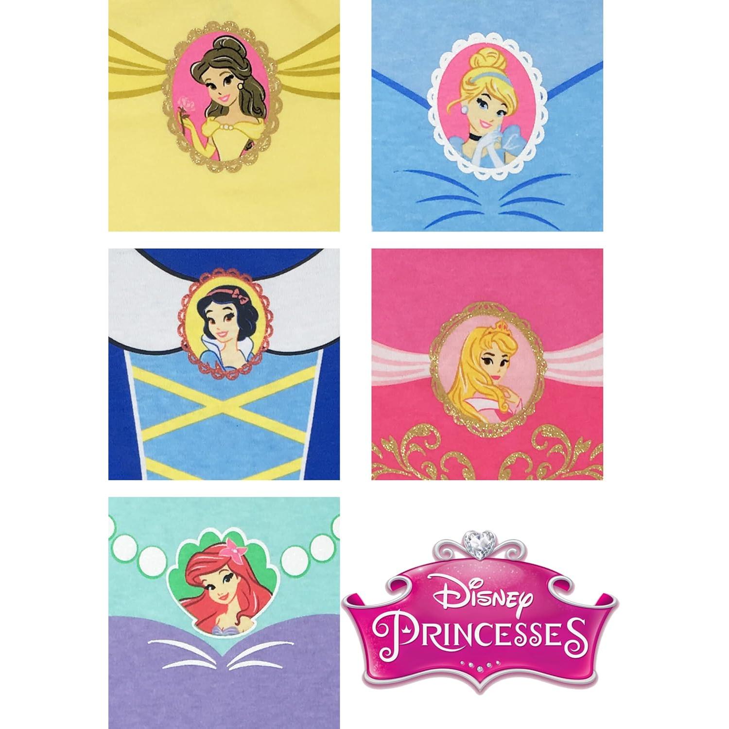 Bodies de Manga Corta Disney Princess con Diadema 0-24 Meses