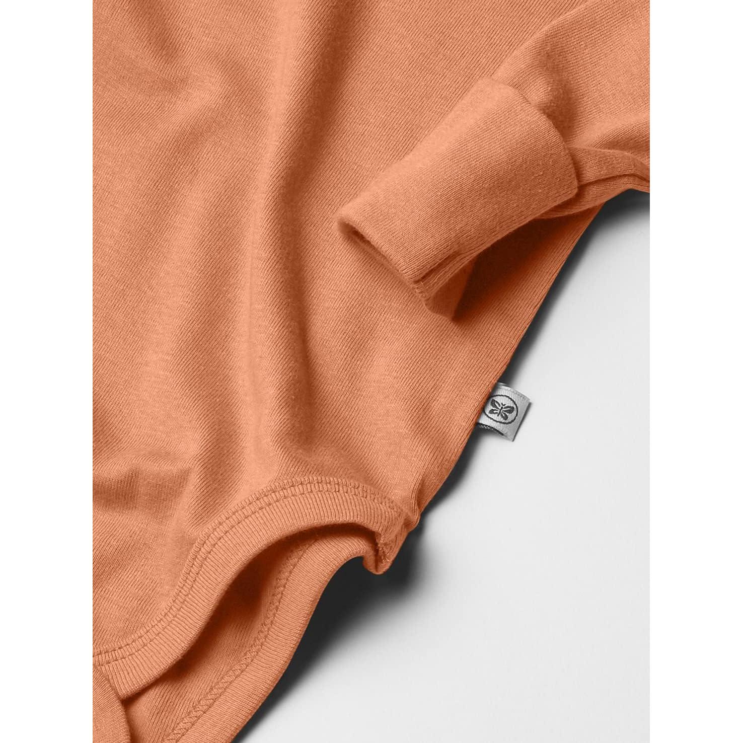 Bodies de Manga Larga HonestBaby 5 Piezas 100% Algodón Orgánico