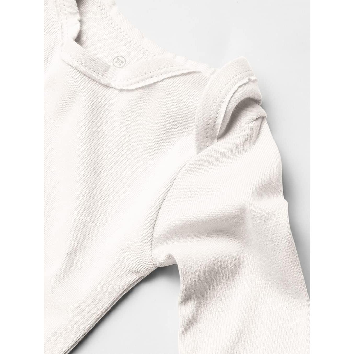 Bodies de Manga Larga HonestBaby 5 Piezas 100% Algodón Orgánico