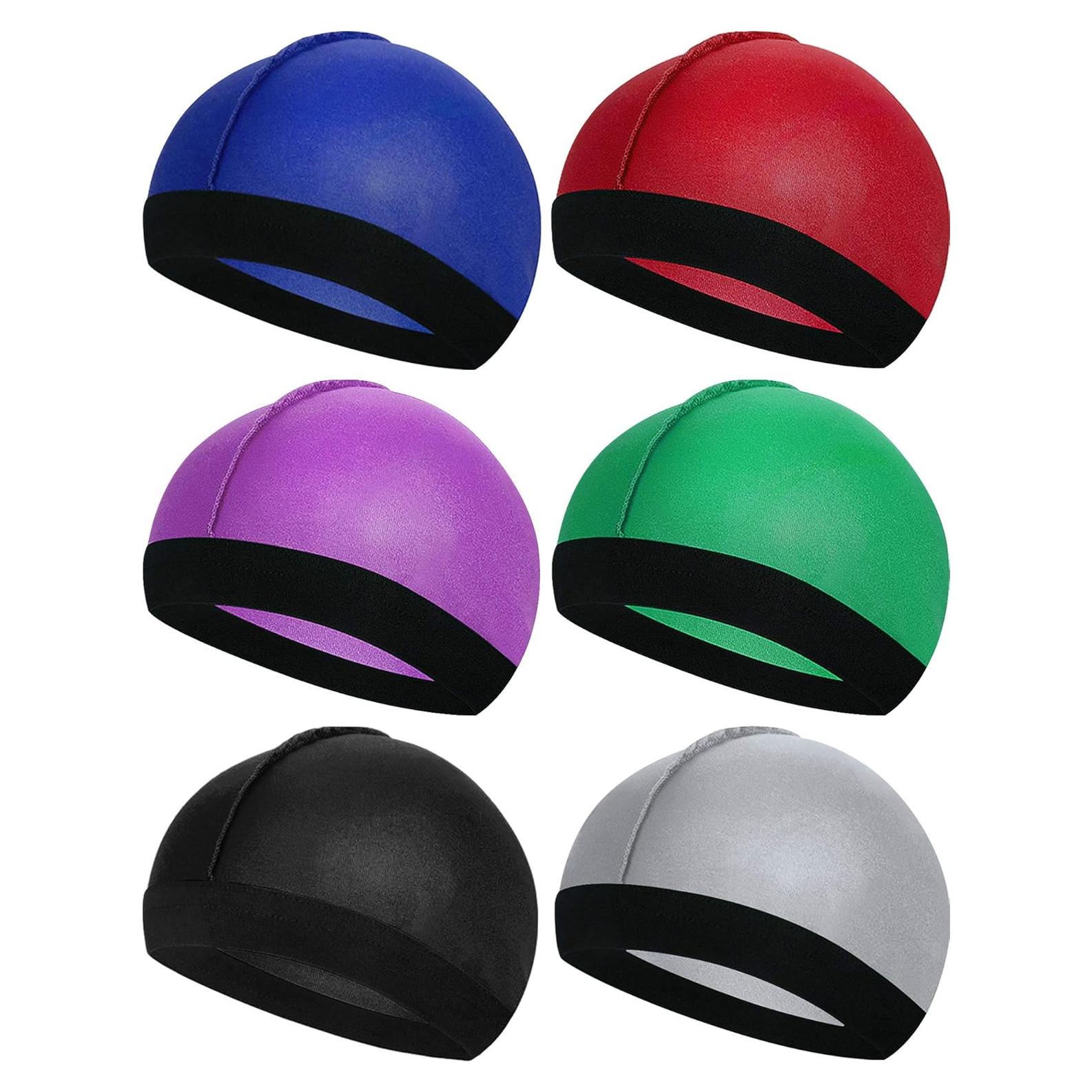 6 Gorros de Satén para Niños Unisex Beanie - Colores Variados