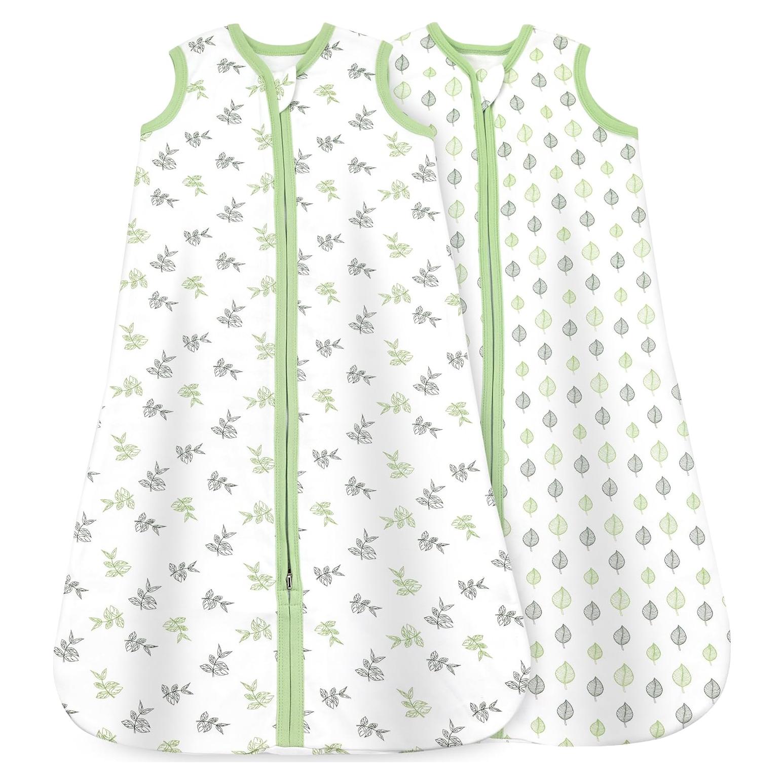 Saco de Sueño Bublo Baby 6-12 Meses Algodón Transpirable 2 Paquetes