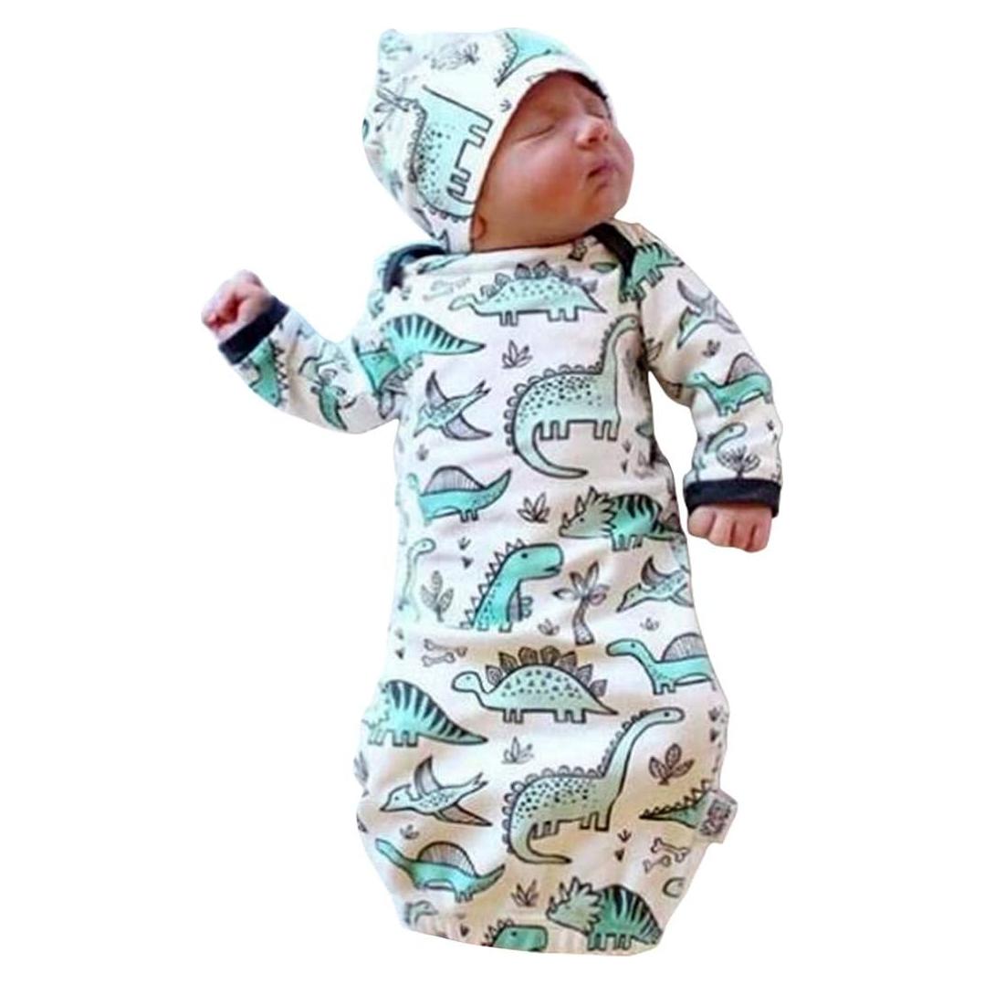 Saco de Dormir para Bebé Unisex DPSKY 0-6M Algodón Suave