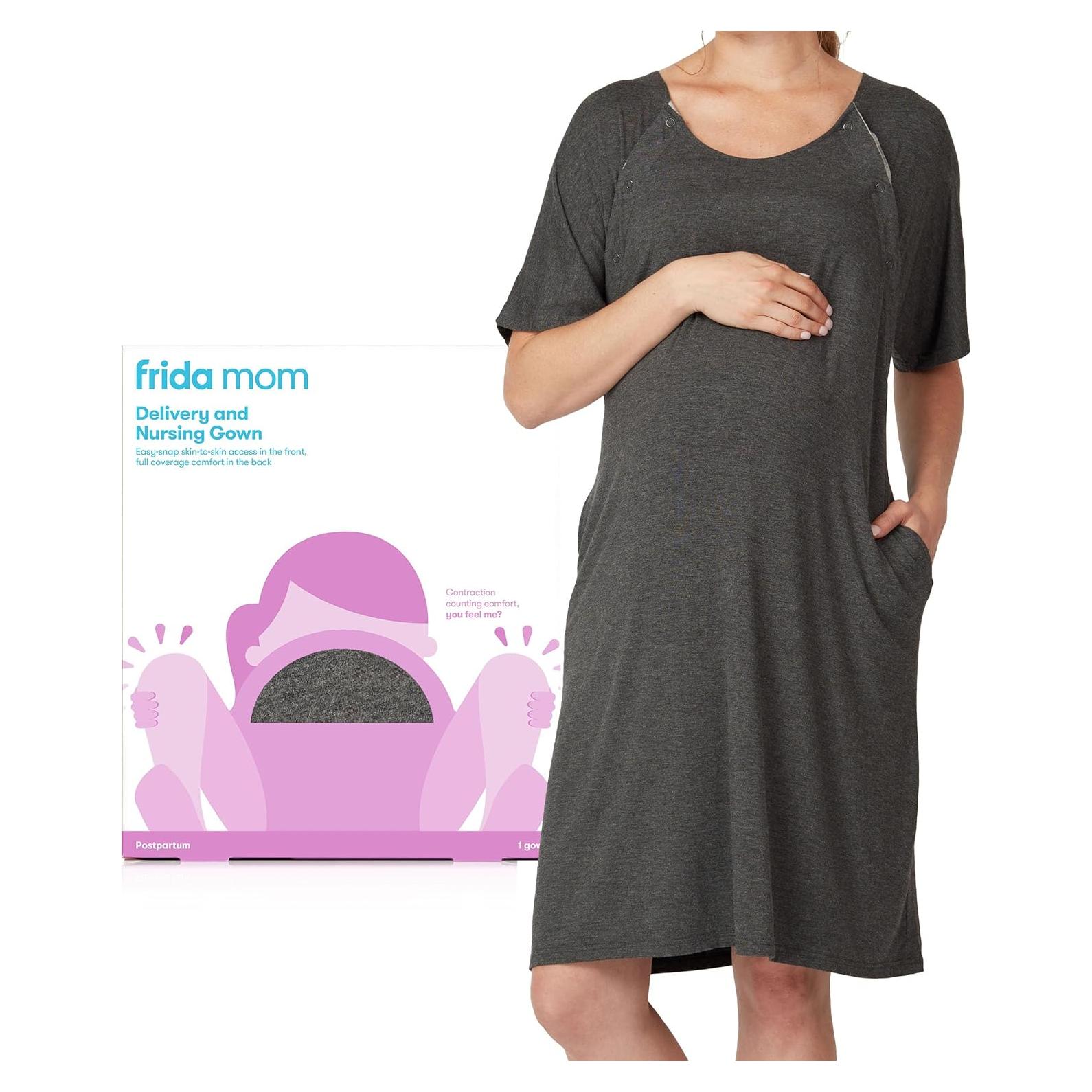 Bata de Trabajo y Parto Frida Mom - Acceso Rápido y Suave