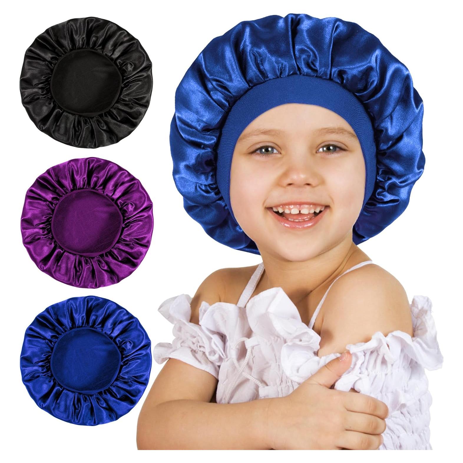 Bonete de Seda Satinada para Niños Choshion - Set F