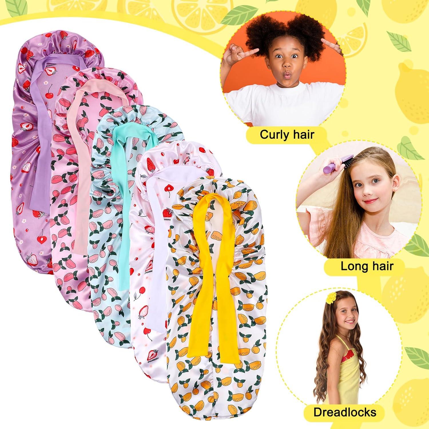 Gorros de Satén para Niños Eurzom - 5 Piezas Multicolor