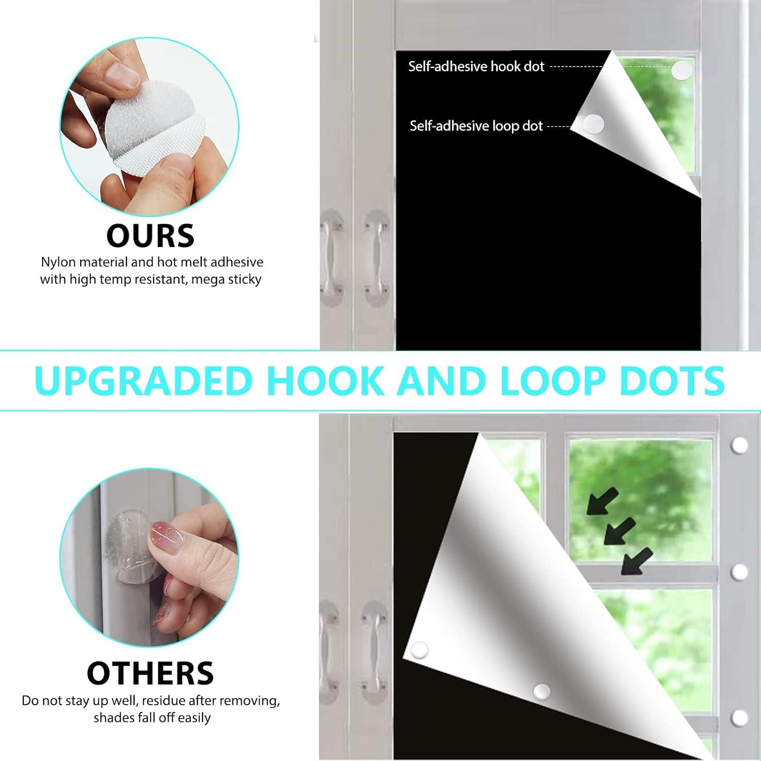 Cortinas Blackout BCJJ 300x145cm, 100% Oscuras para Dormitorio