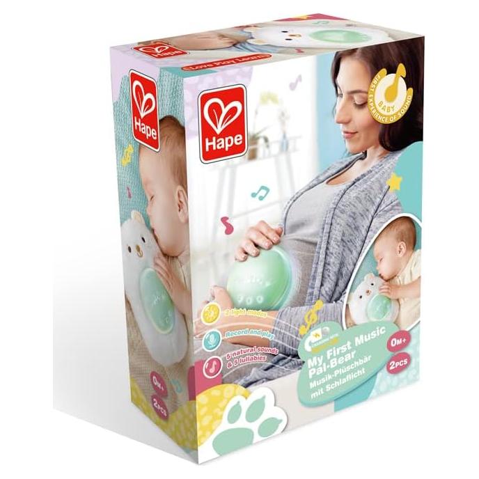 Máquina de Sonido Blanco Portátil Hape Huggy Bobo 0+ Meses