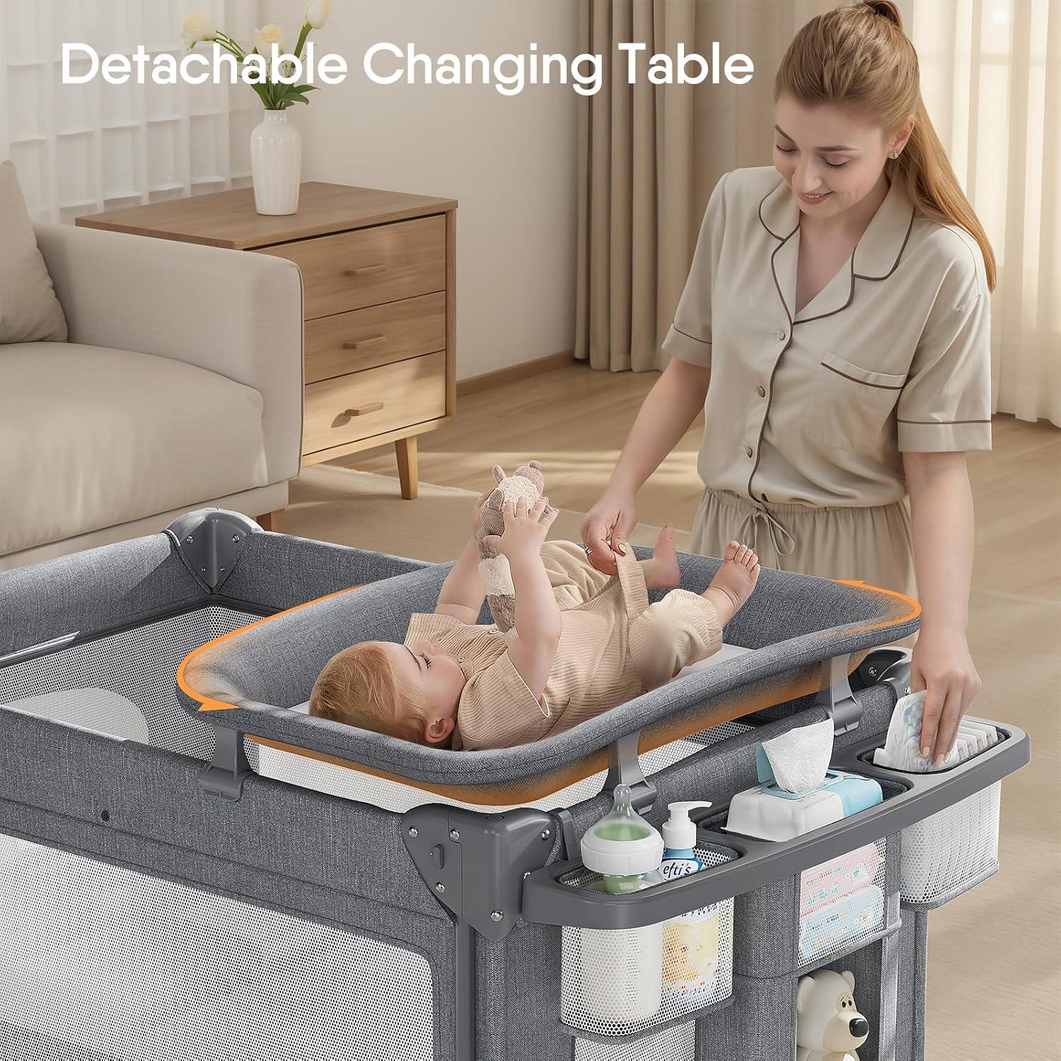 Cuna 4 en 1 para Bebés Graco Pack and Play con Cambiador