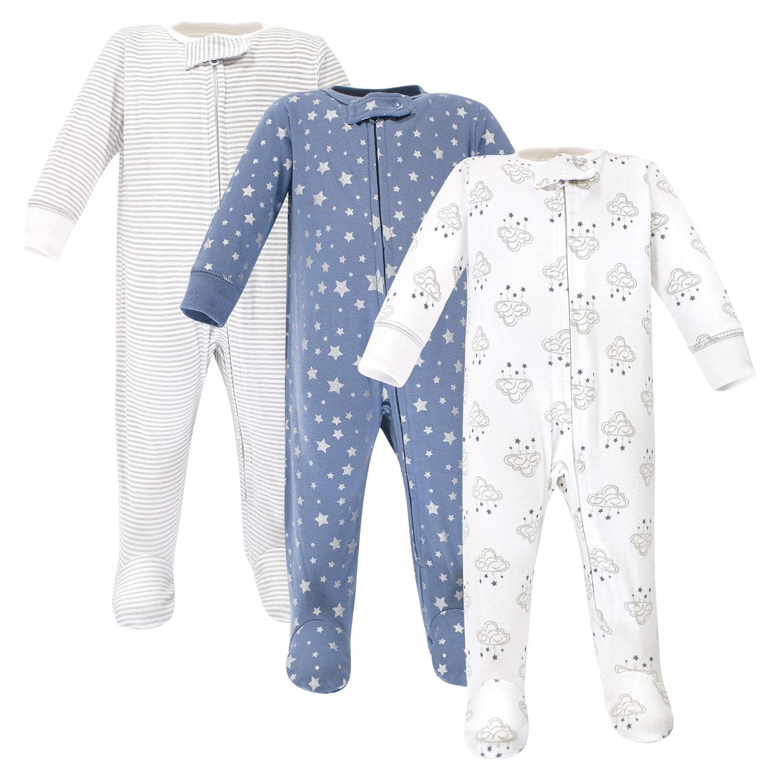 Hudson Baby Dormir y Jugar Unisex 0-3 Meses Algodón