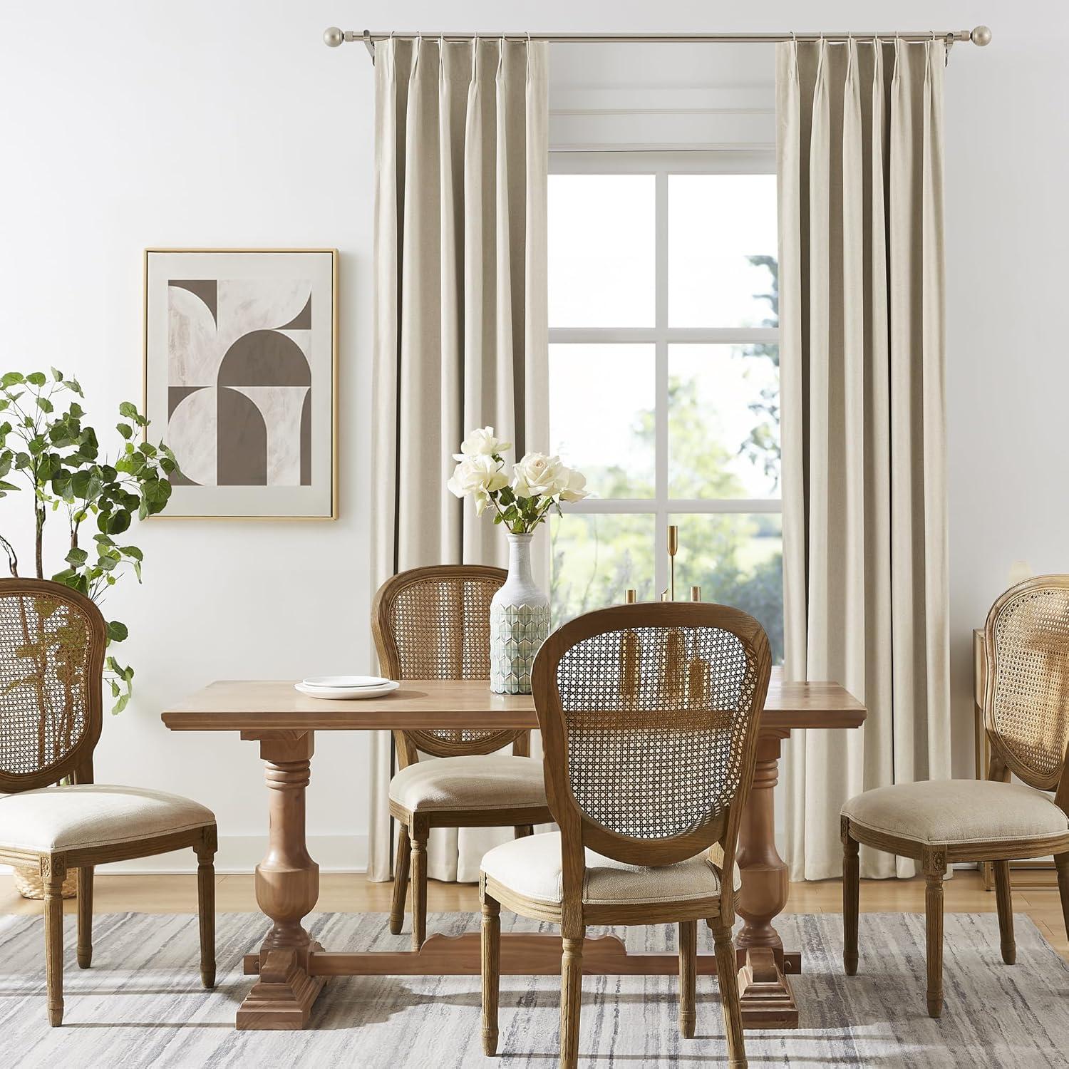 Cortinas Opacas Plisadas DUALIFE 101.6x243.8 cm 2 Paneles