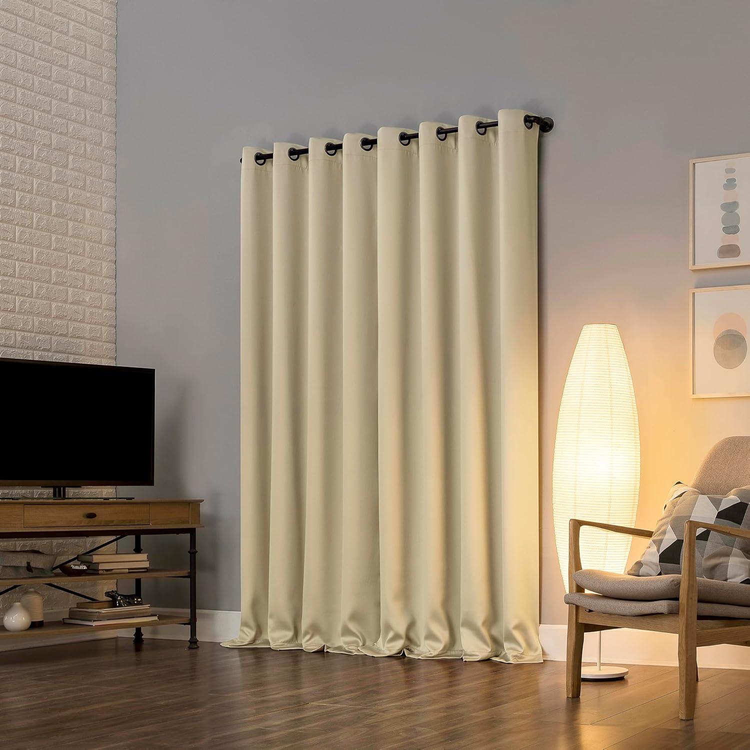 Cortinas Blackout Sun Zero Nordic 2-Pack 132x243 cm Crema