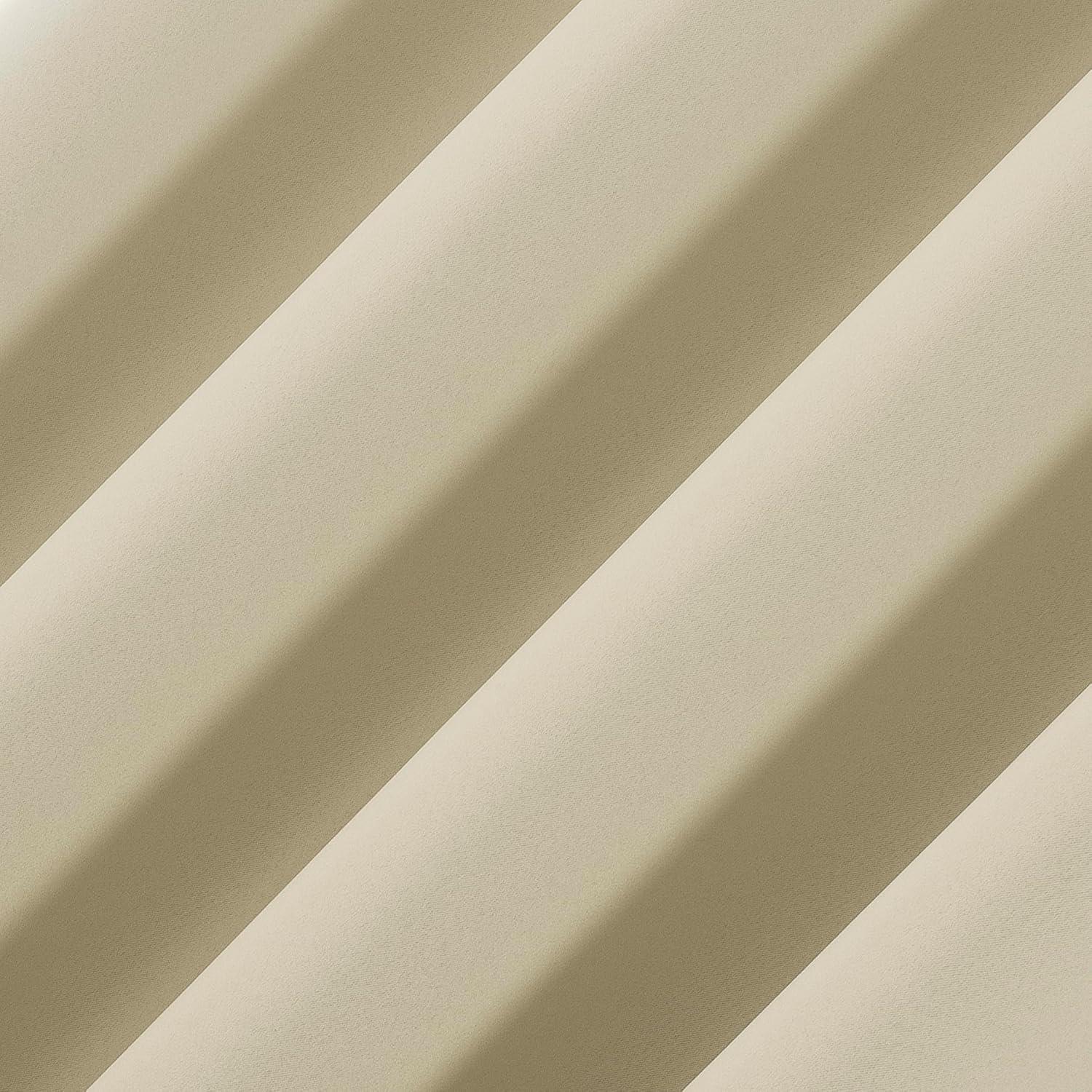 Cortinas Blackout Sun Zero Nordic 2-Pack 132x243 cm Crema