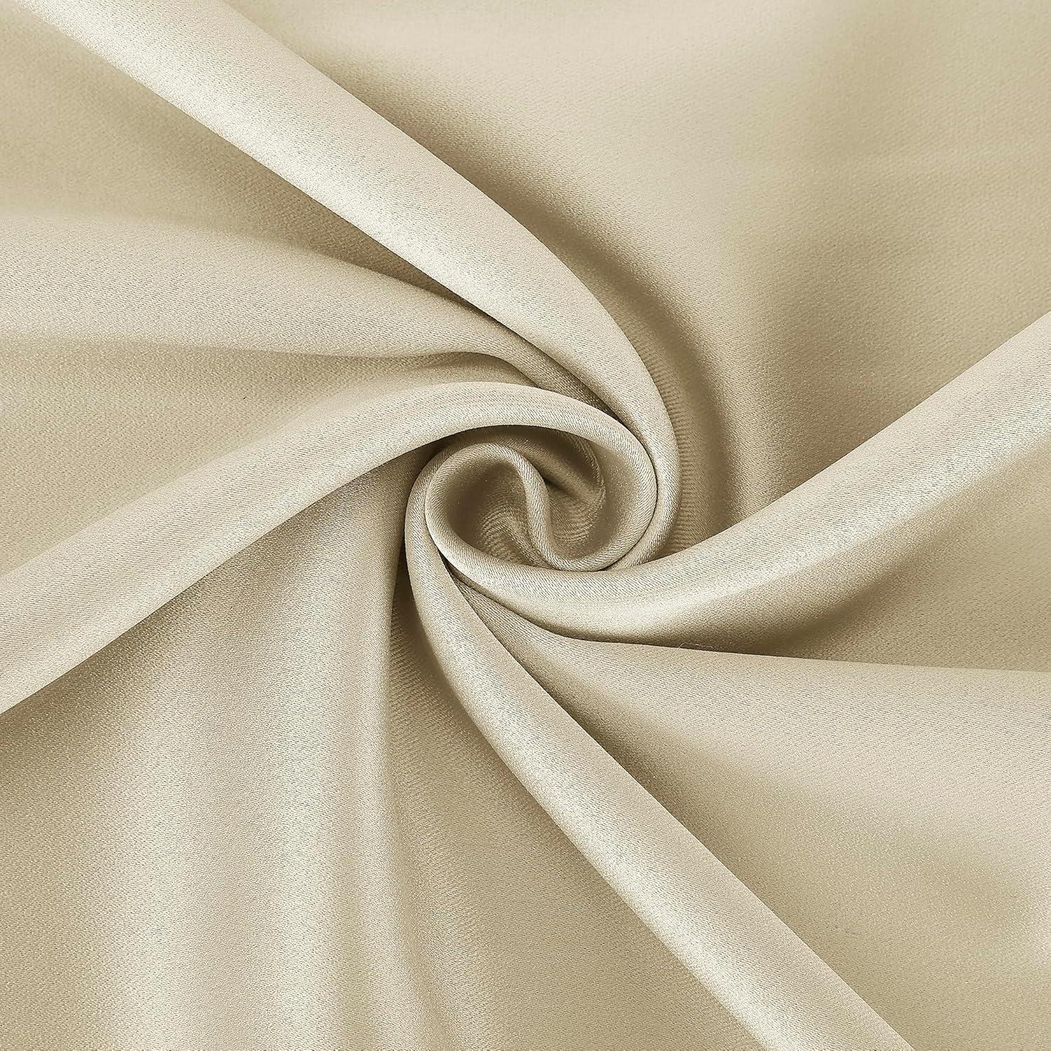 Cortinas Blackout Sun Zero Nordic 2-Pack 132x243 cm Crema