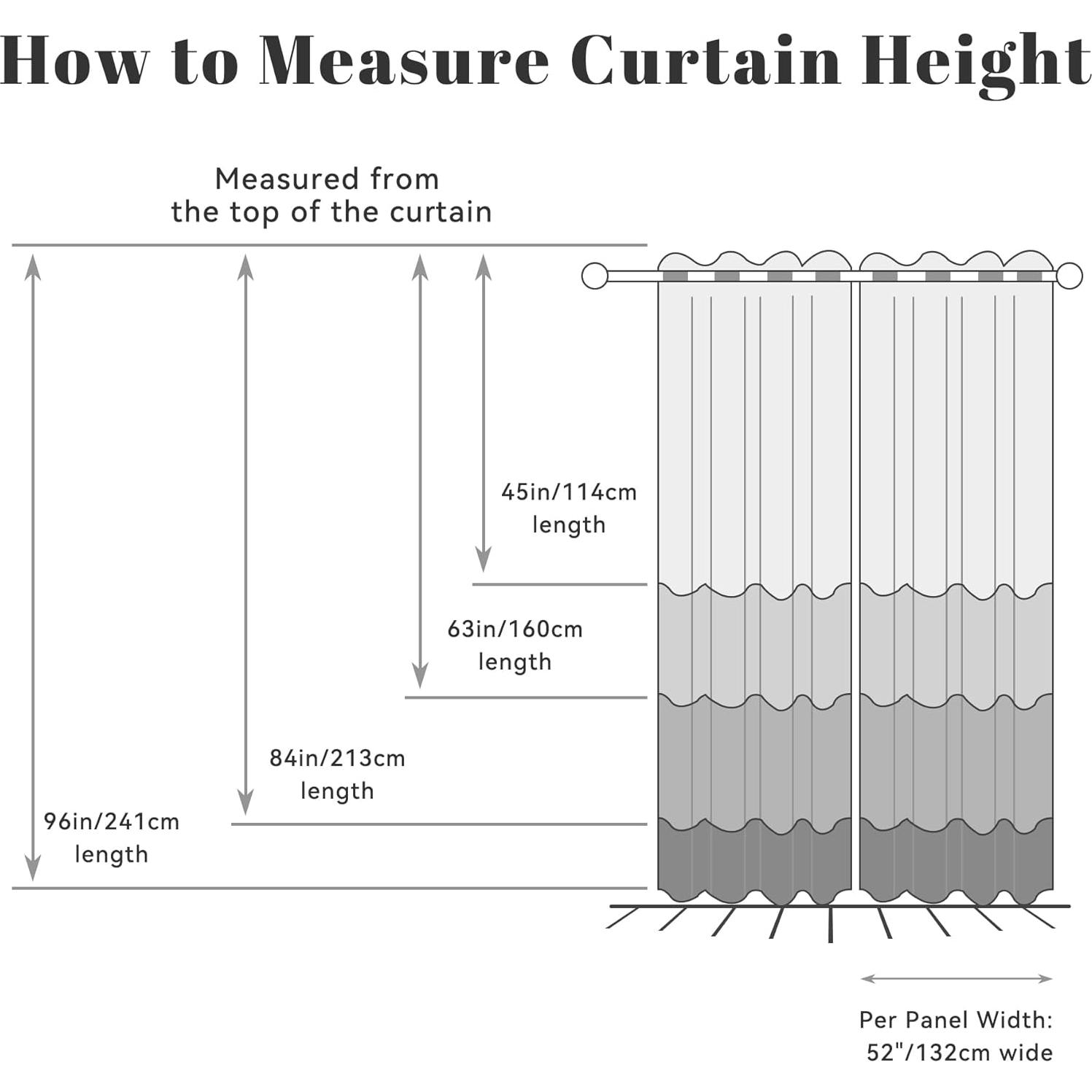Cortinas de lino opacas Guken 2 paneles 132x213 cm verde oliva