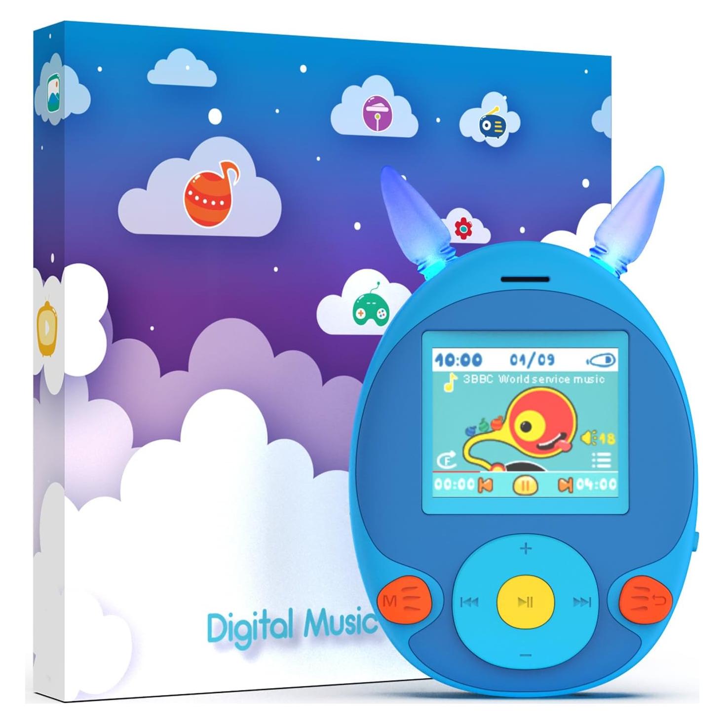 Reproductor MP3 para Niños Wiwoo Q10 64GB Bluetooth Altavoz