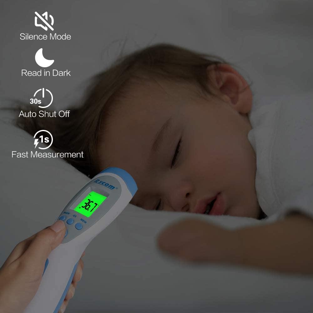 Termómetro Infrarrojo Sin Contacto Berrcom ET005 y JXB182