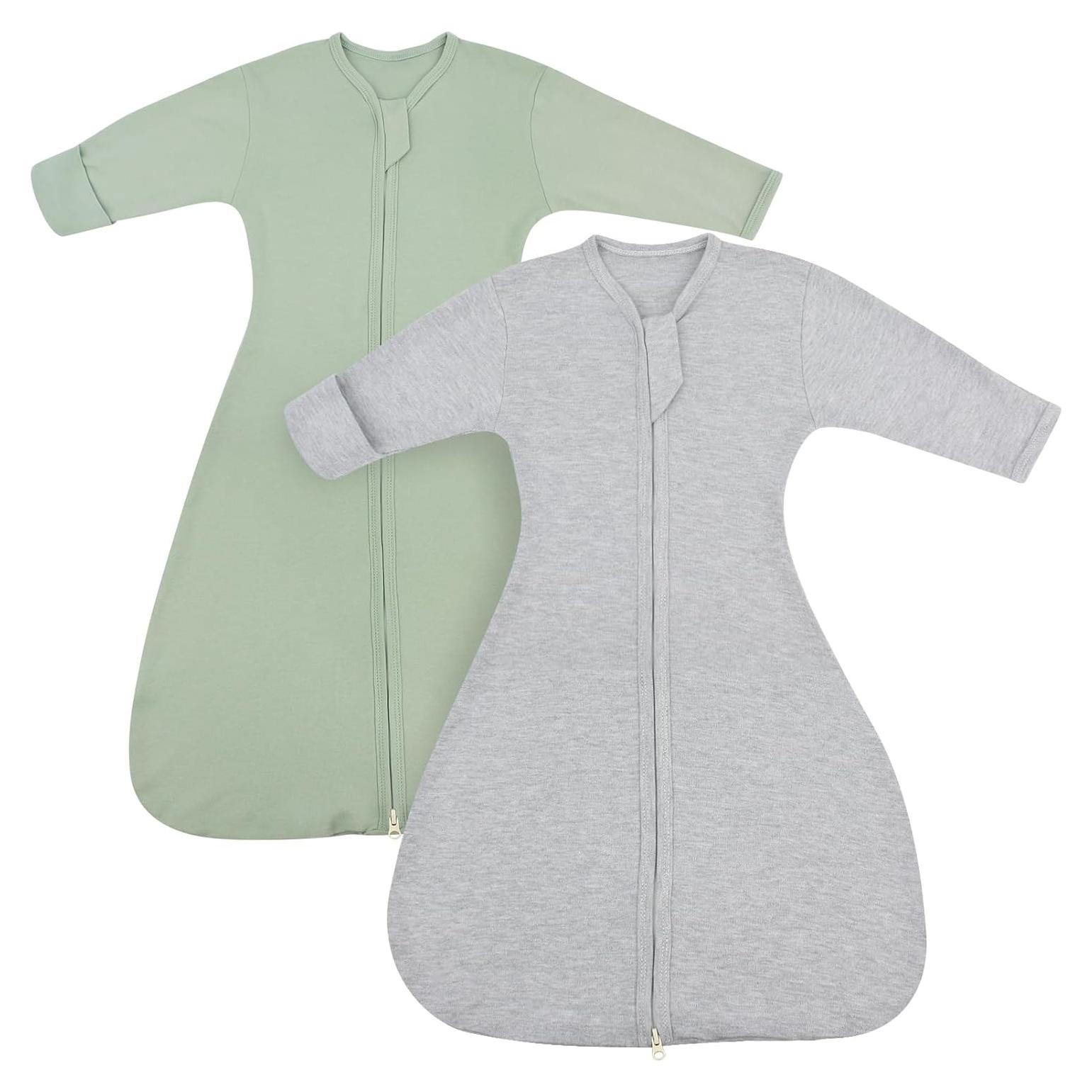 Saco de Sueño Roksuma 3-6 Meses 100% Algodón 2-Pack