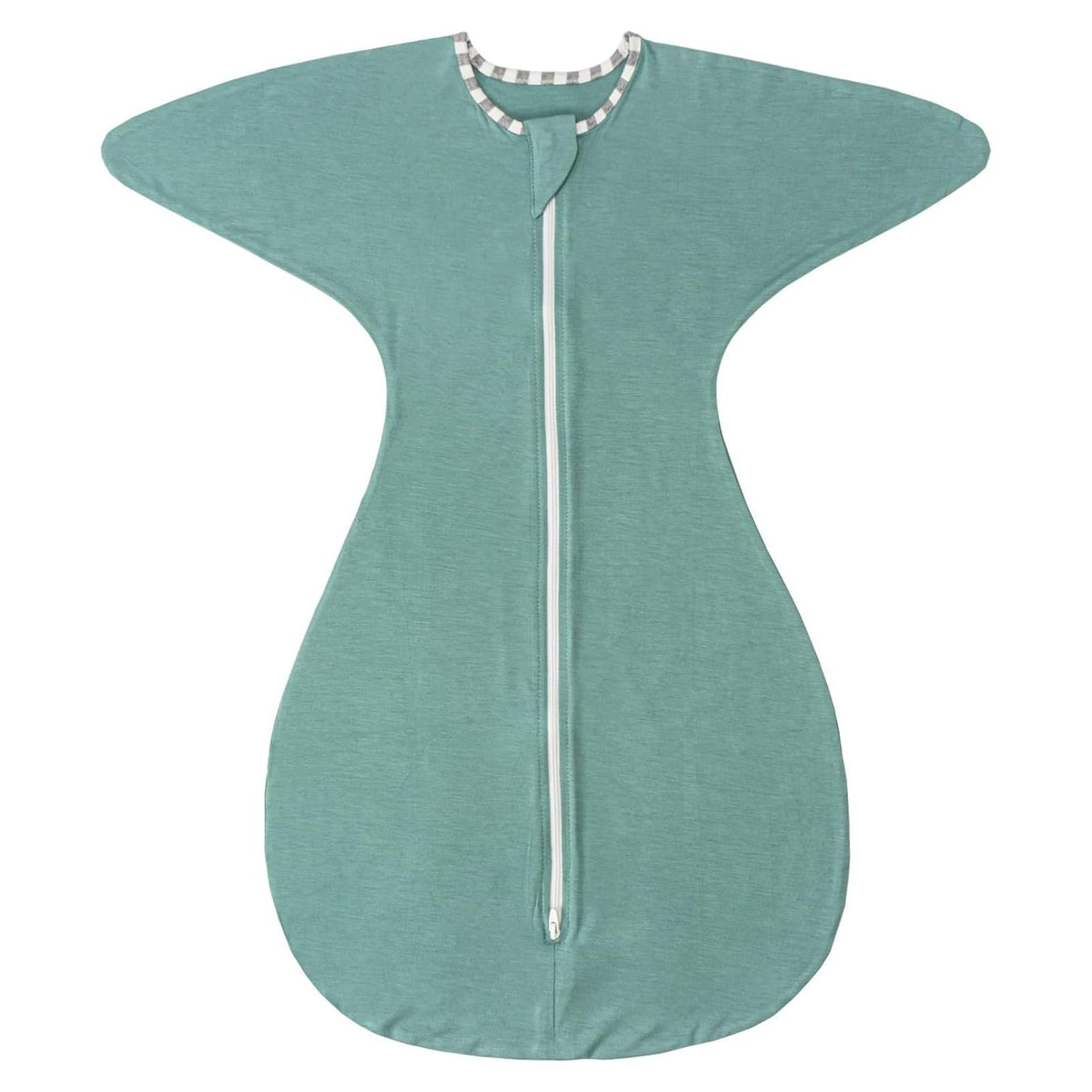 Saco de Sueño ZIGJOY 0.5 Tog Bambú Verde Menta 6-12 Meses