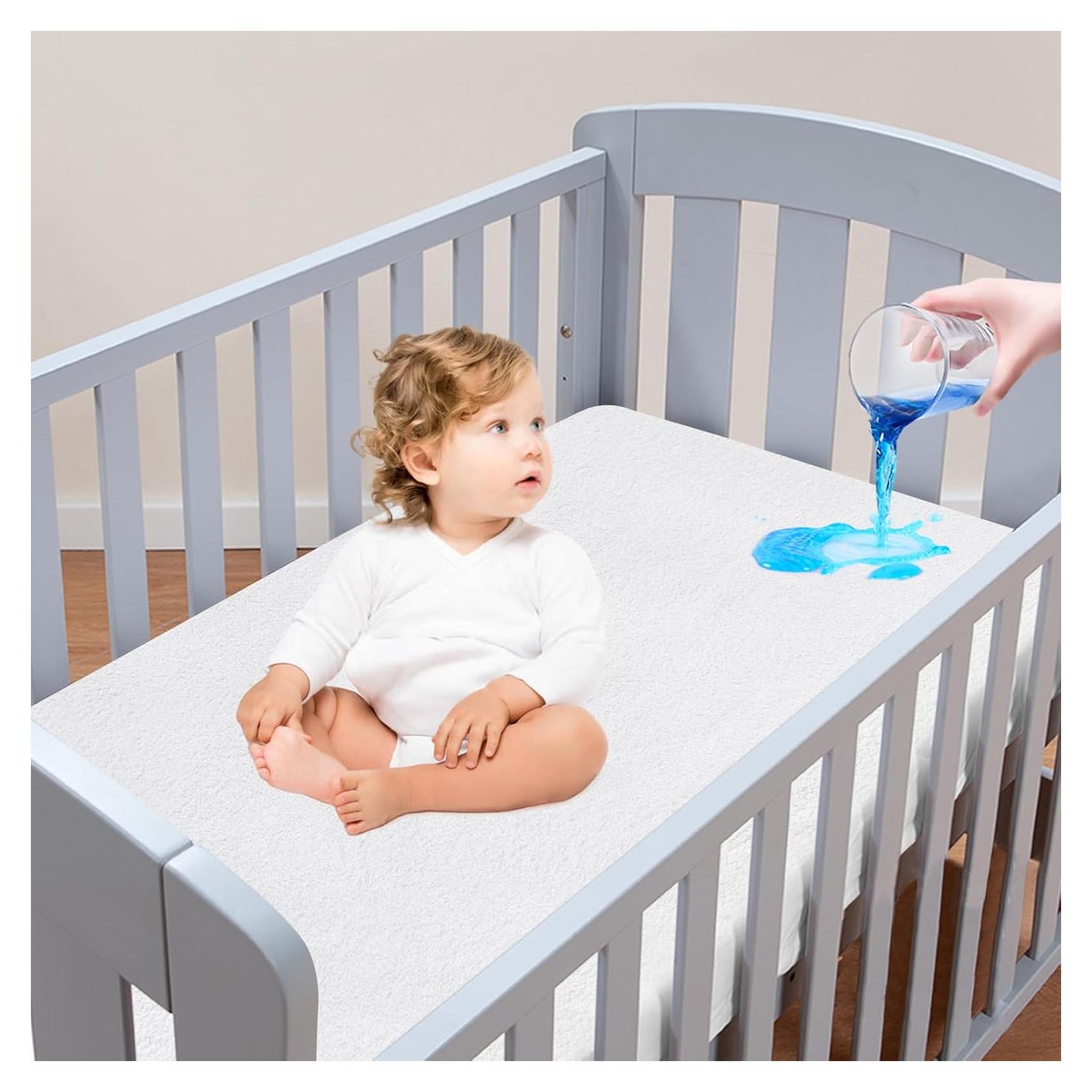 Protector de Colchón Impermeable Moonsea Cuna 71x132 cm