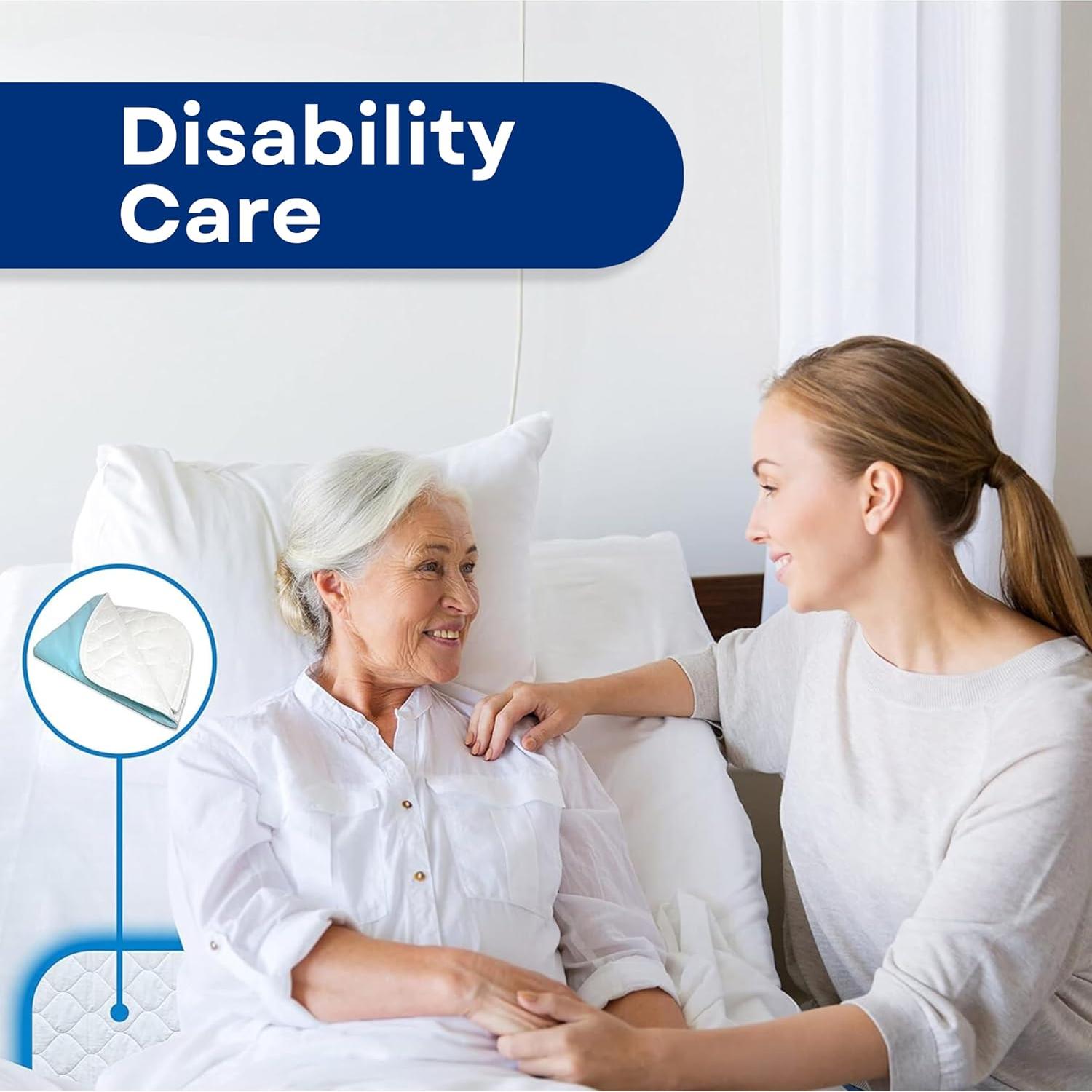 Almohadilla de Cama Lavable RMS 61x91cm Impermeable 4 Capas