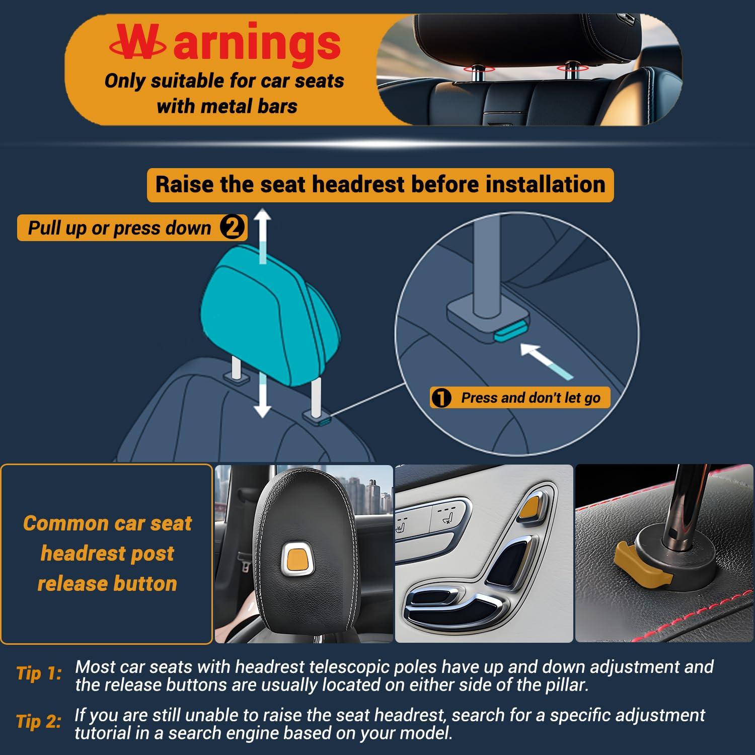 Almohada Reposacabezas Zorunowa Ajustable Espuma Viscoelástica