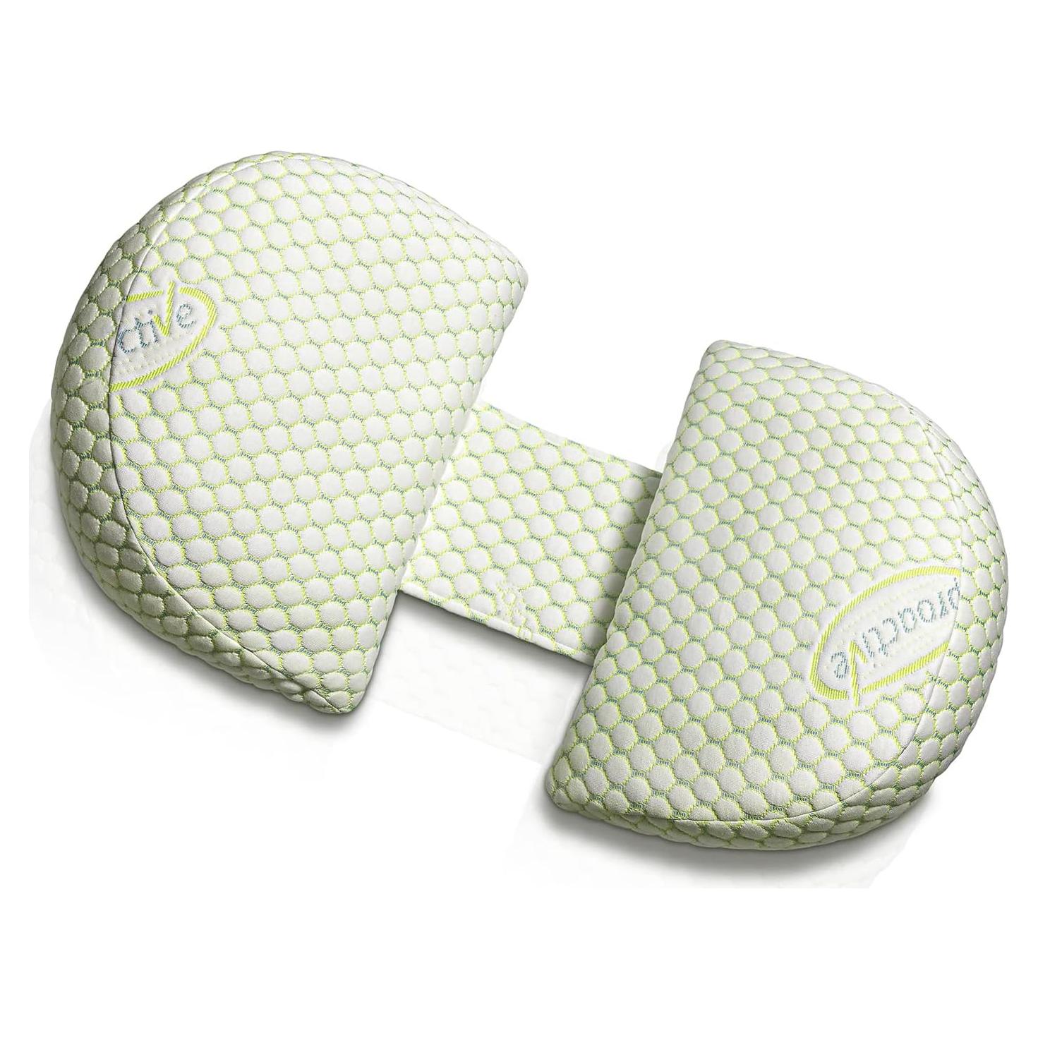 Almohada de Embarazo Oternal P001 Verde Ajustable 71.1x38.1cm