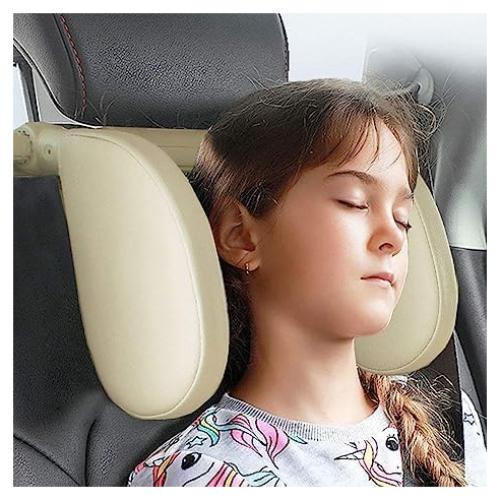 Almohada Reposacabezas TEEPIRE Ajustable para Automóvil 360°