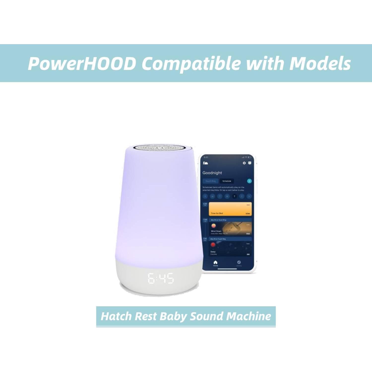 Adaptador AC/DC 5V PowerHOOD para Máquina de Sonido Bebés