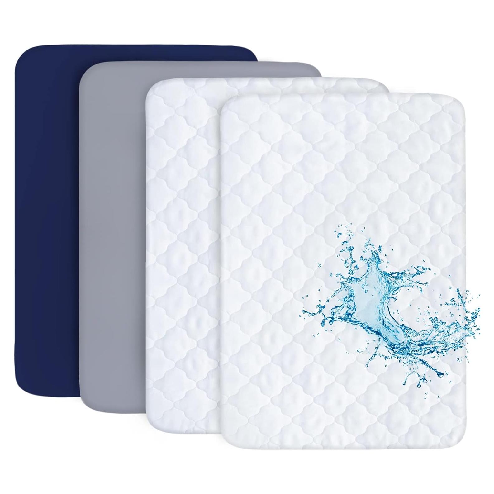 Juego de Sábanas y Protector Impermeable Biloban Pack n Play