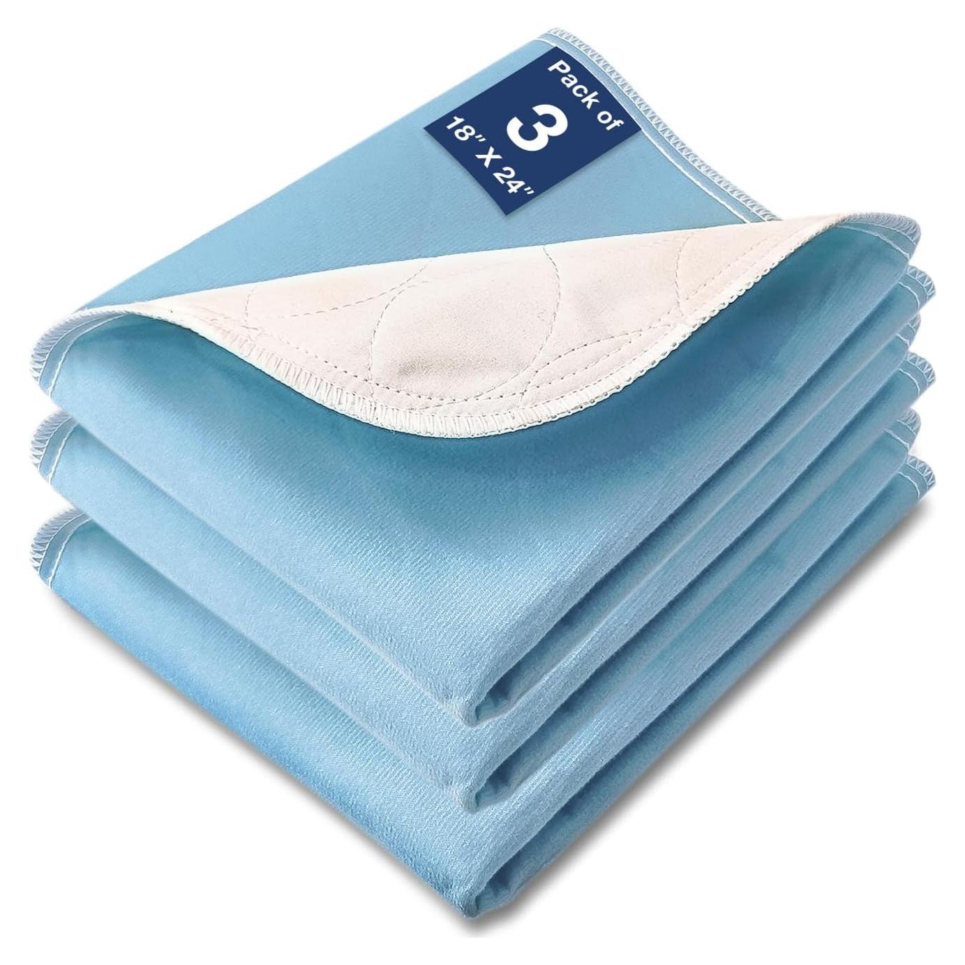 Almohadillas Impermeables Reutilizables Soloshine 45x61 cm 3 Pzas