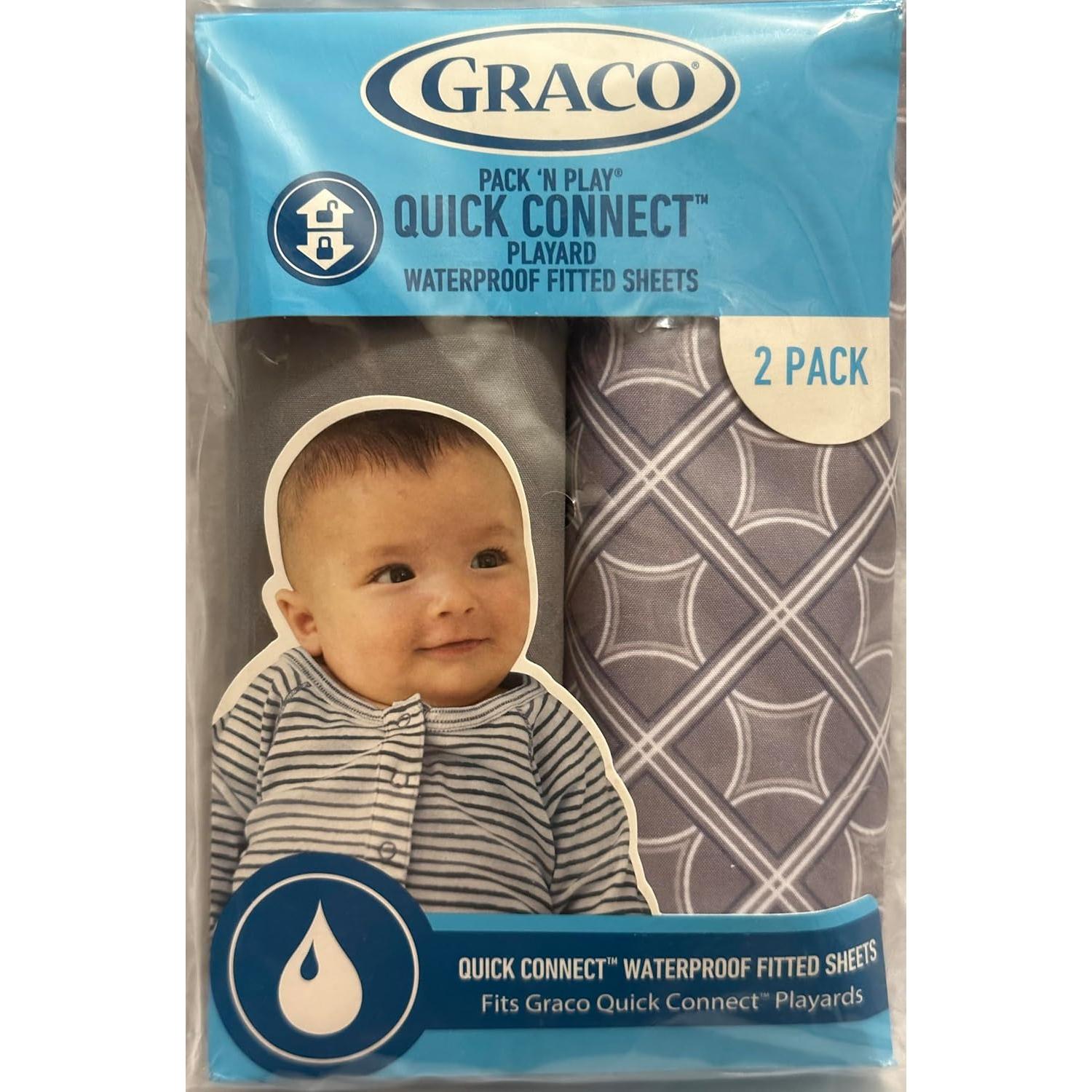 Sábanas Ajustadas Impermeables Graco Taylor 68.6x99.1 cm