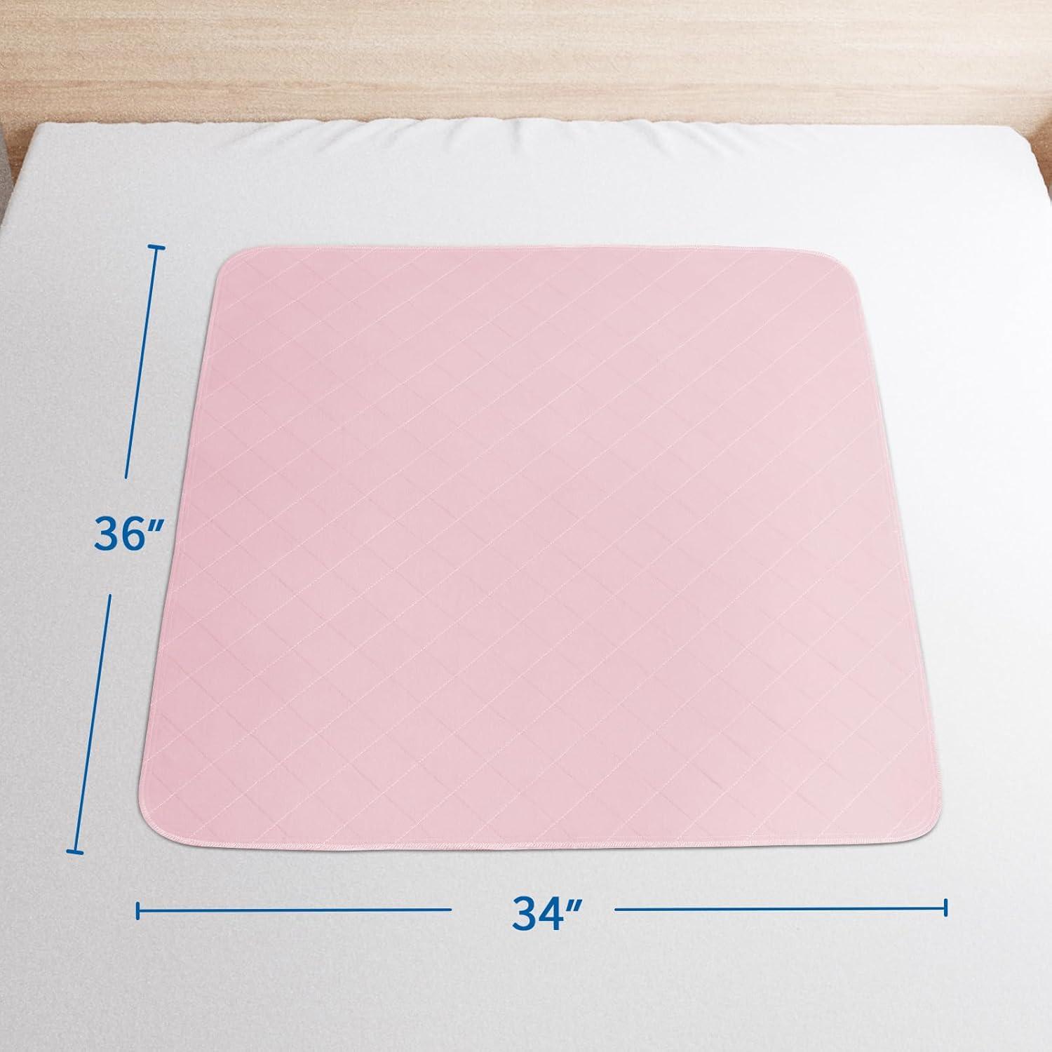 Almohadillas de cama impermeables Moonsea 86x91 cm 2 paquetes