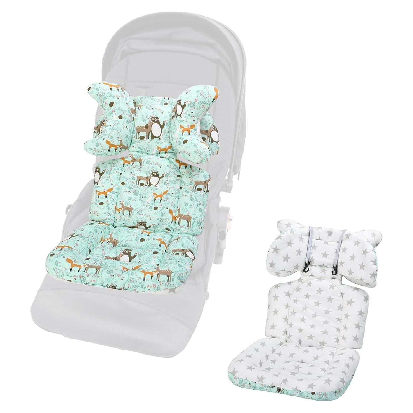 Forro de Asiento Universal para Cochecito Bebé LAT - Algodón Suave