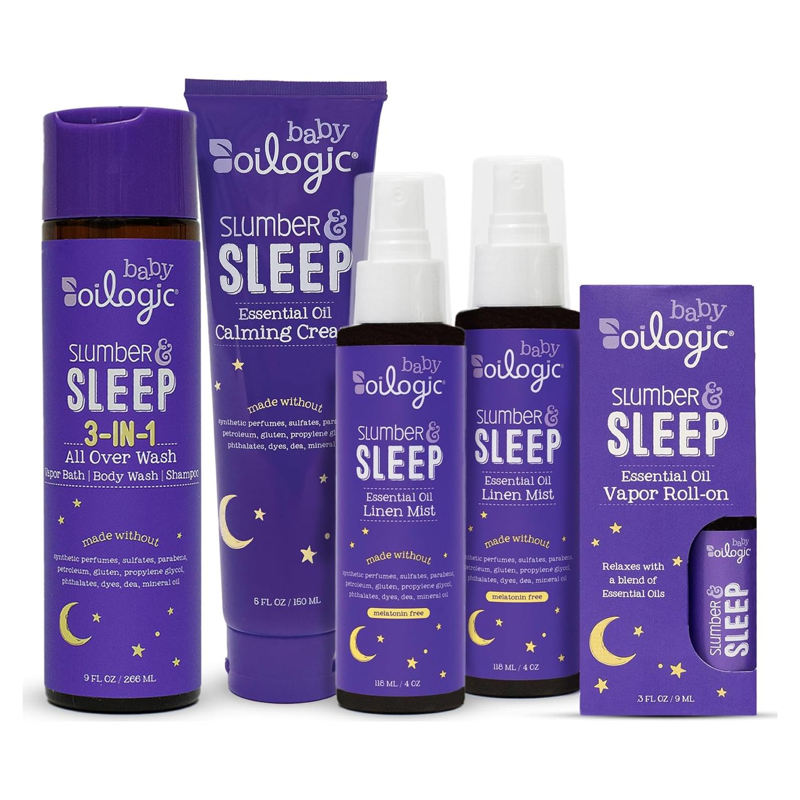 Set de Regalo Oilogic Sueño y Descanso para Bebés - 4 Productos
