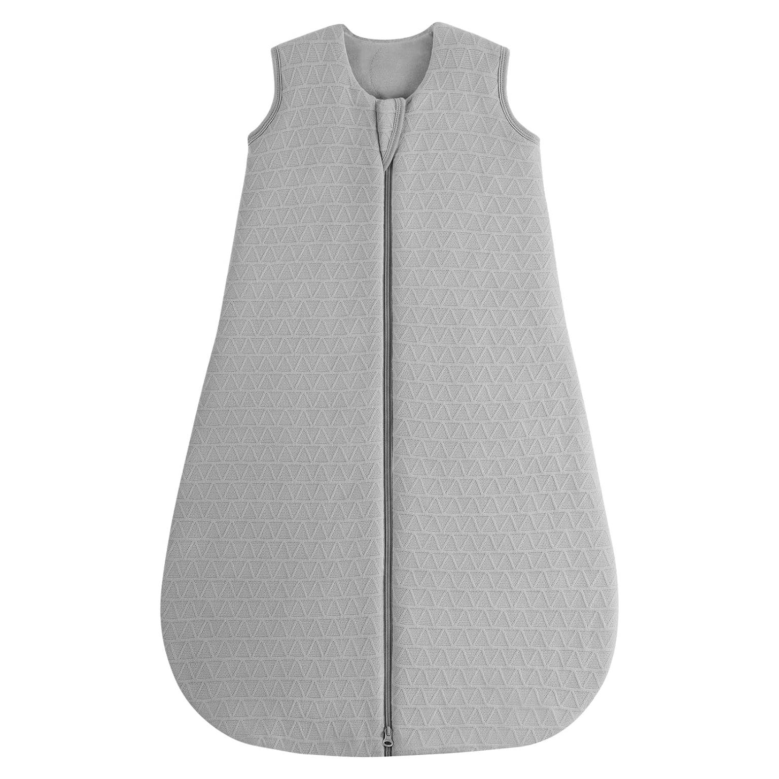 Saco de Sueño para Bebés Yoofoss 0-6 Meses 2.0 TOG Gris