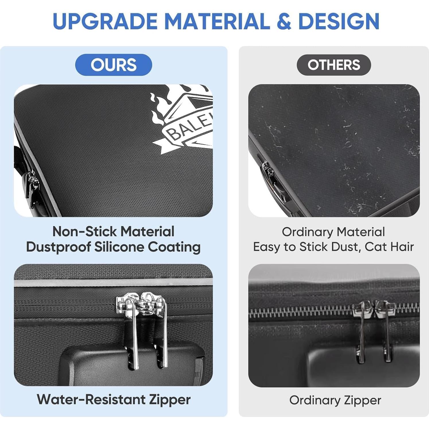 Caja de Documentos a Prueba de Fuego BALEINE 15x11x4 Negro