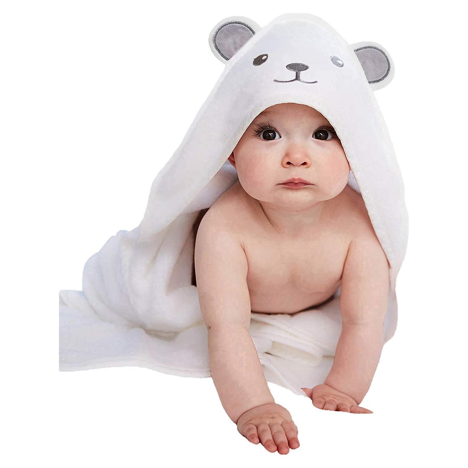 Toalla con Capucha HIPHOP PANDA - Rayón Bambú 76.2x76.2 cm