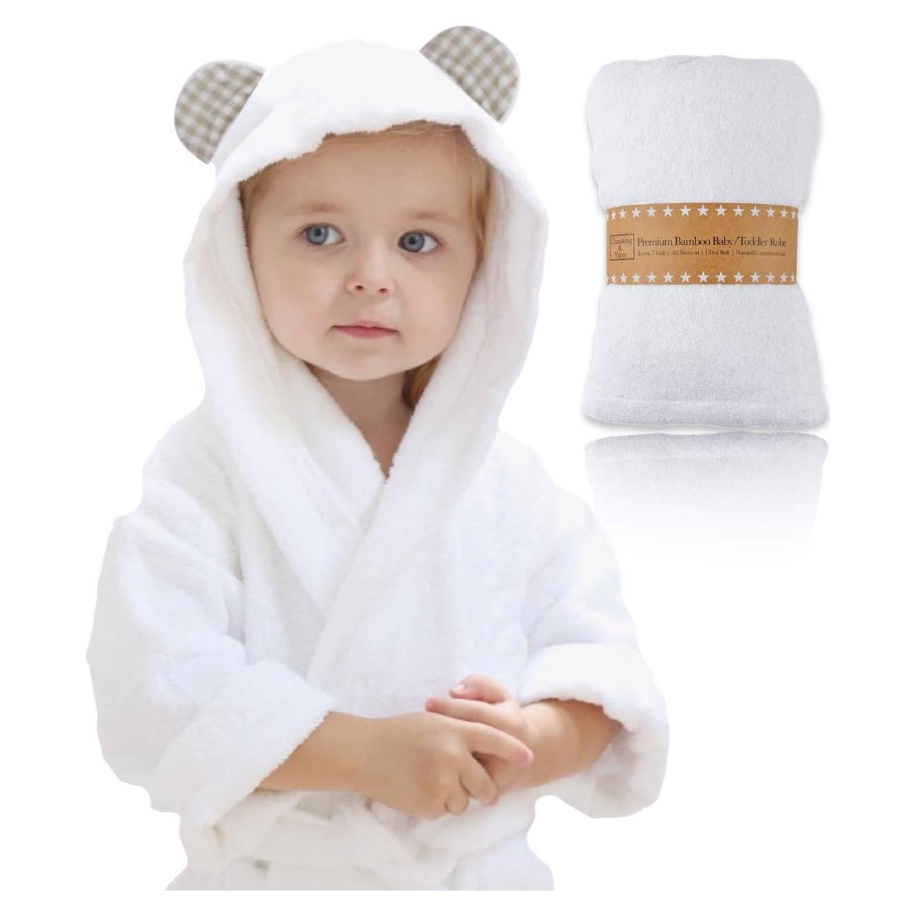 Bata de Baño Premium Channing & Yates para Bebé 1-3T Beige