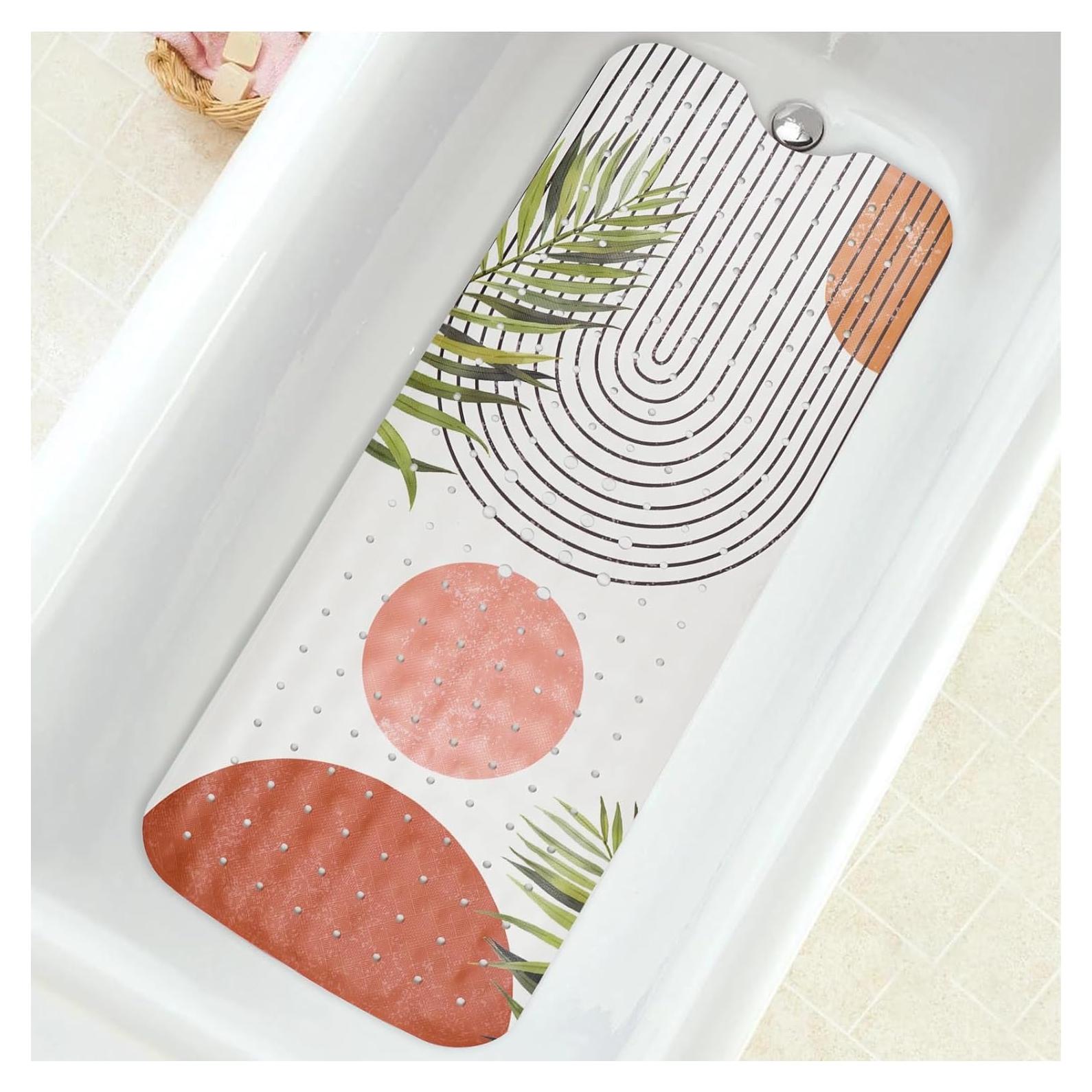 Alfombra de Baño Antideslizante Aquoechd Boho 100.3x40.6cm