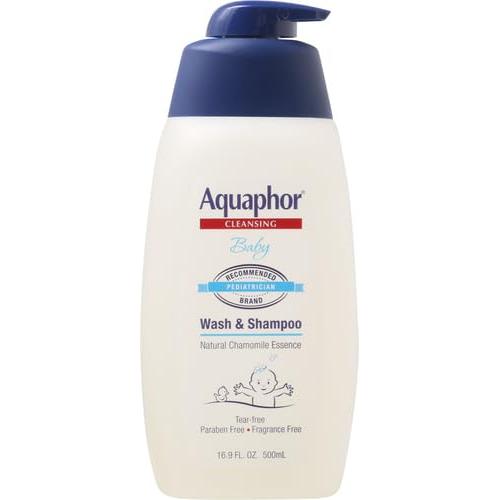 Aquaphor Jabón y Champú para Bebés 500 ml - Sin Lagrimas