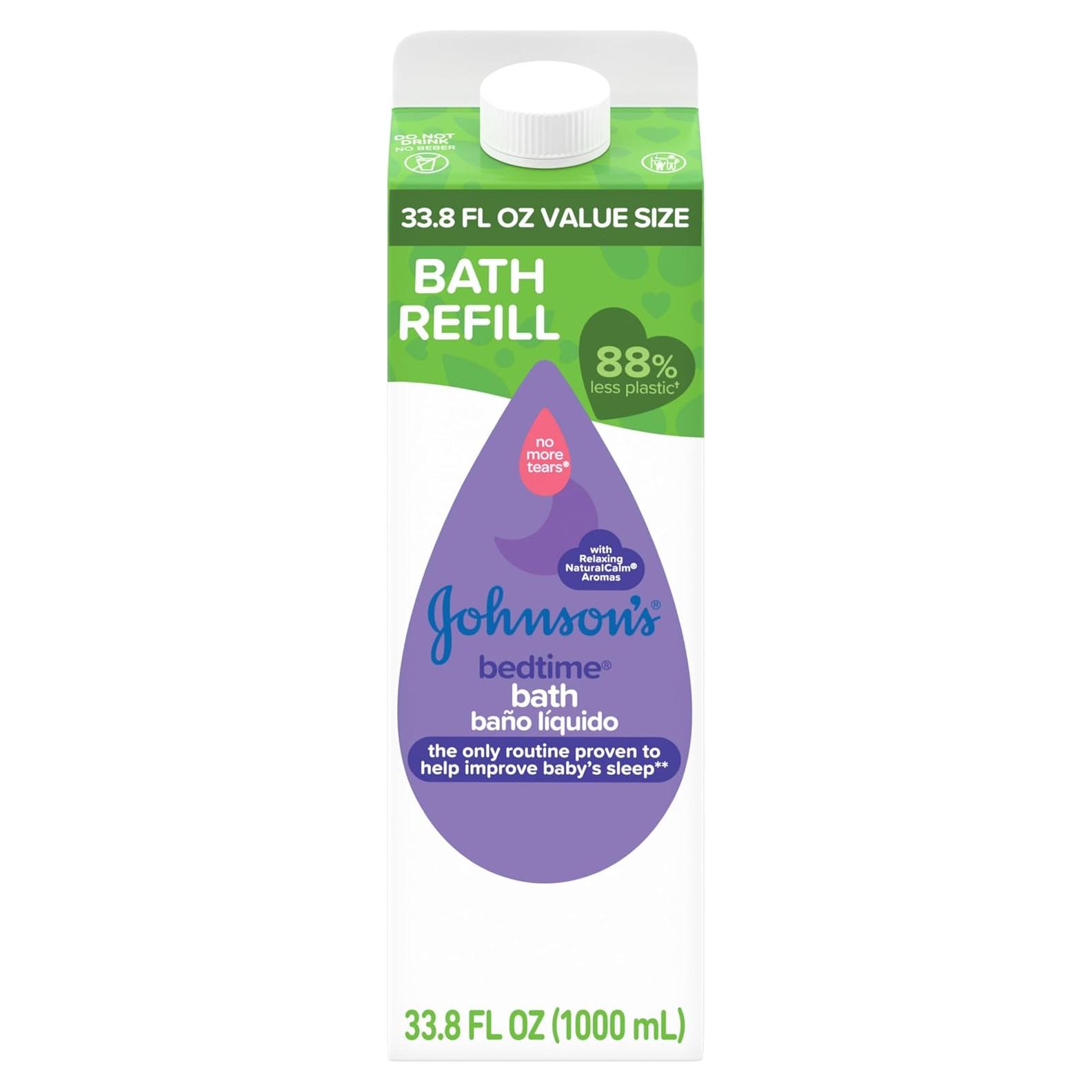 Baño Nocturno Johnson 1000 ml Hipoalergénico Sin Lagrimas