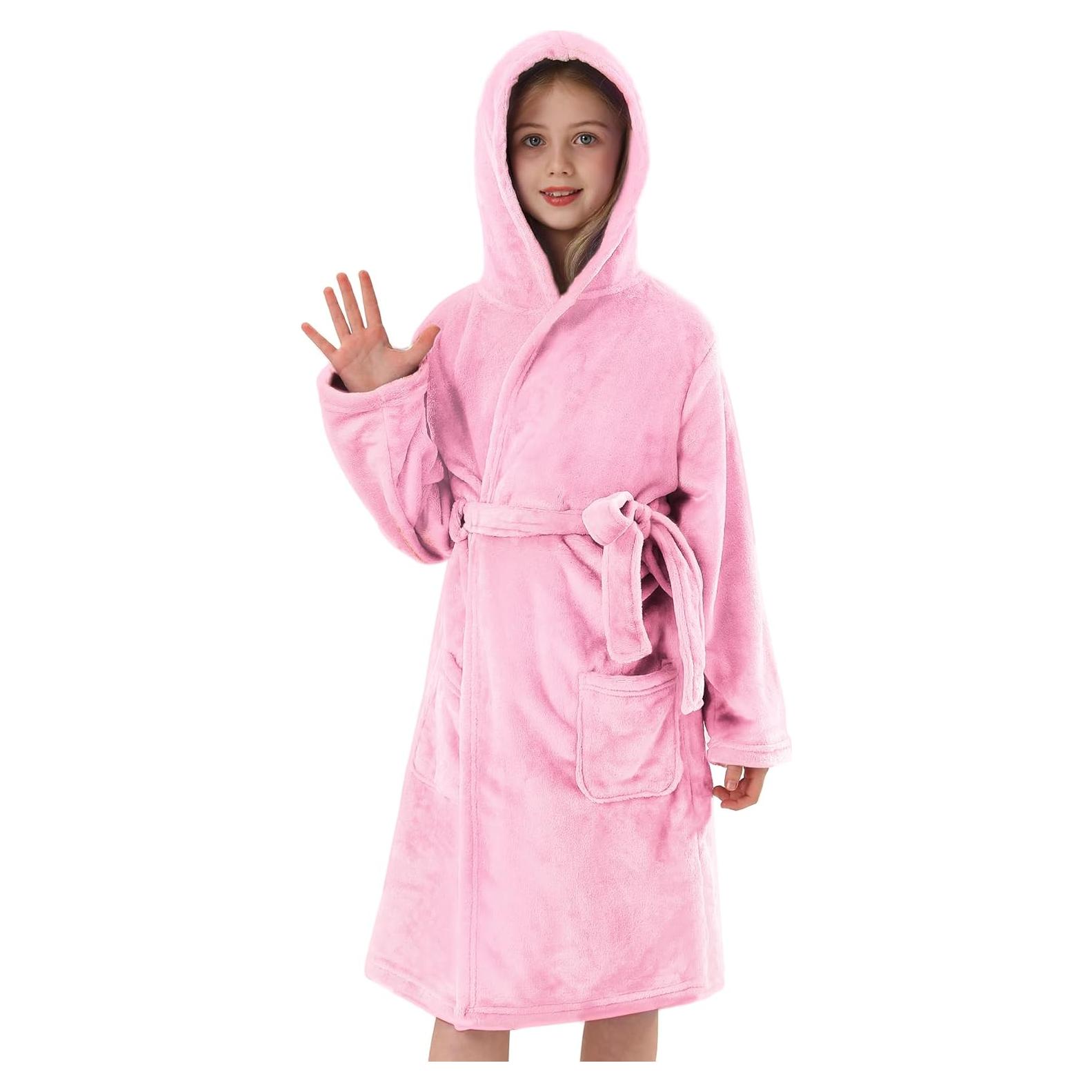 Bata de Forro para Niñas V.&GRIN Rosa 13-14 Años