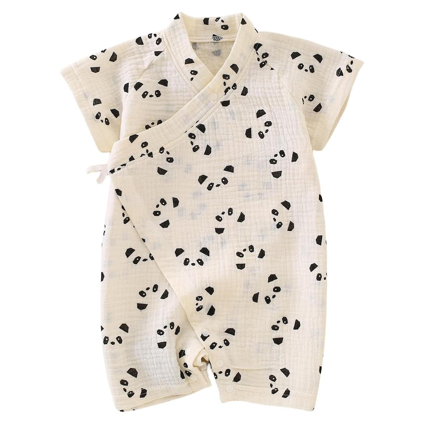 Bata de Kimono para Bebés BINIDUCKLING Muselina Algodón 3-6 Meses